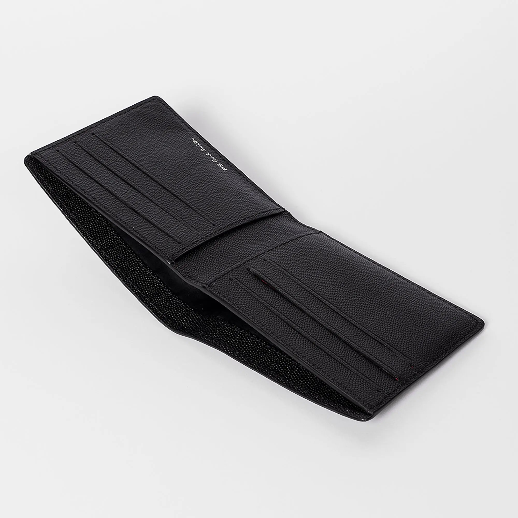 Product image 4 of 4 of Paul Smith Men's Zebra Logo Leather Billfold Wallet - Black