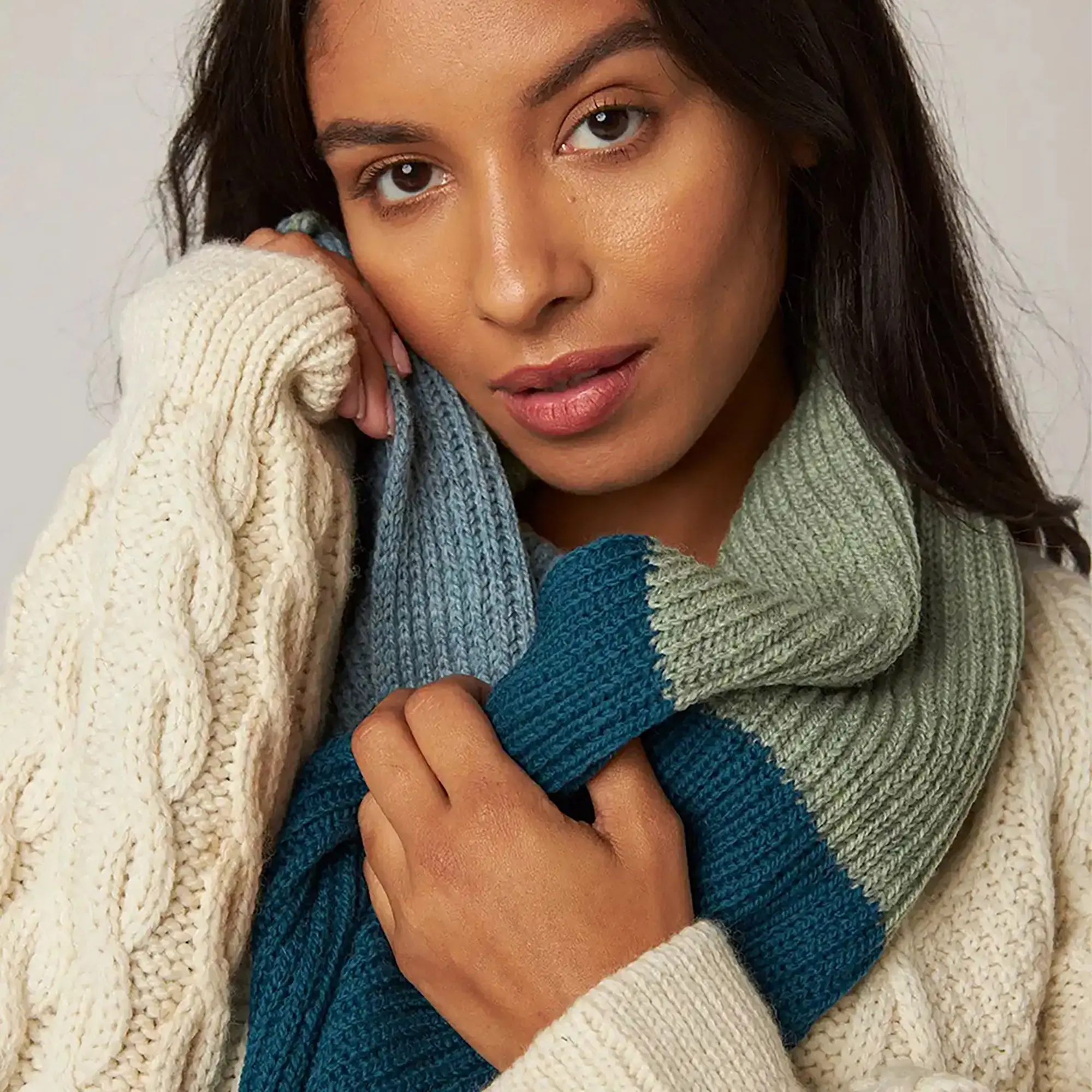 Product image 6 of 6 of Peregrine Dennis Made In England Scarf - Mint