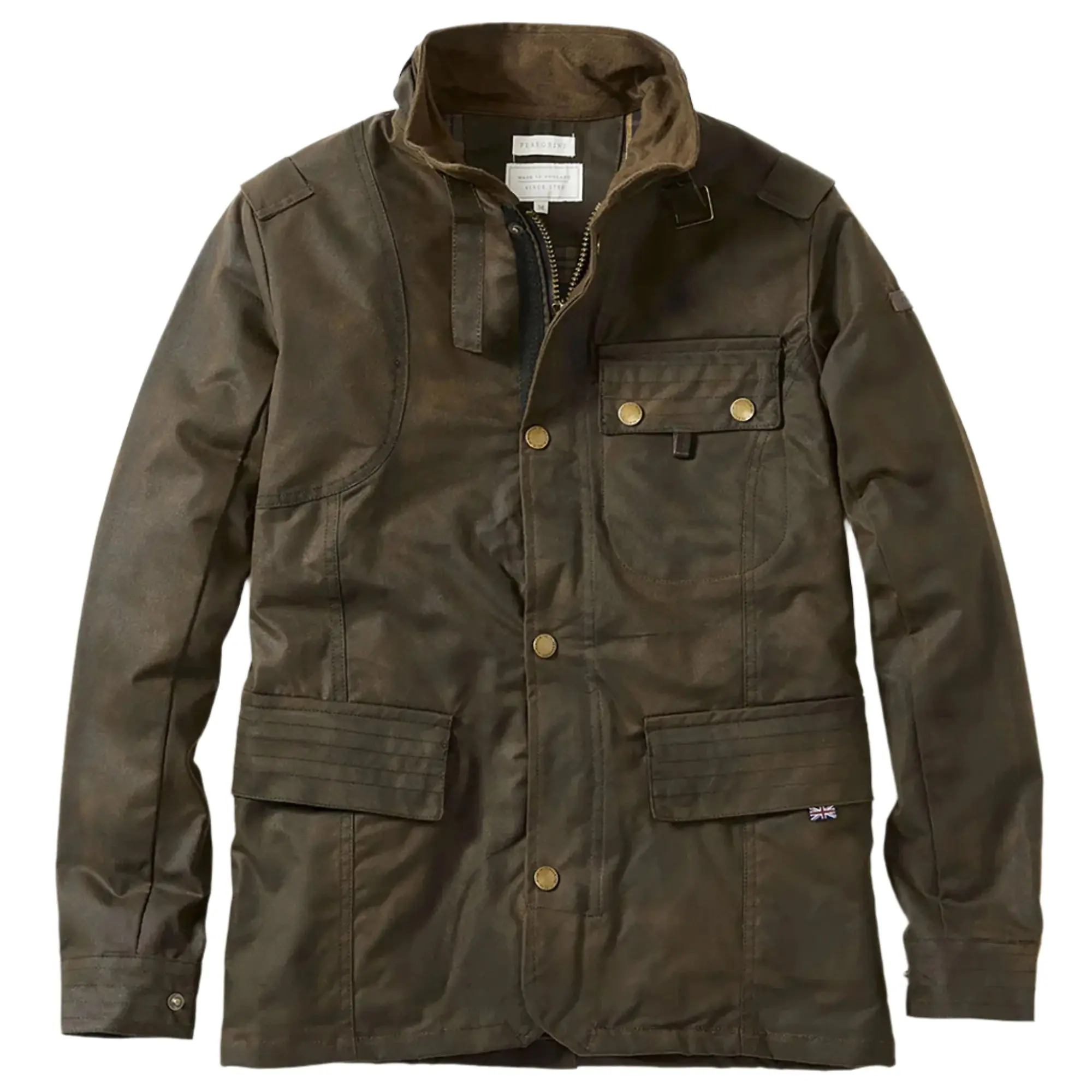 Product image 1 of 6 of Peregrine Men’s Bexley Waxed Jacket - Brown