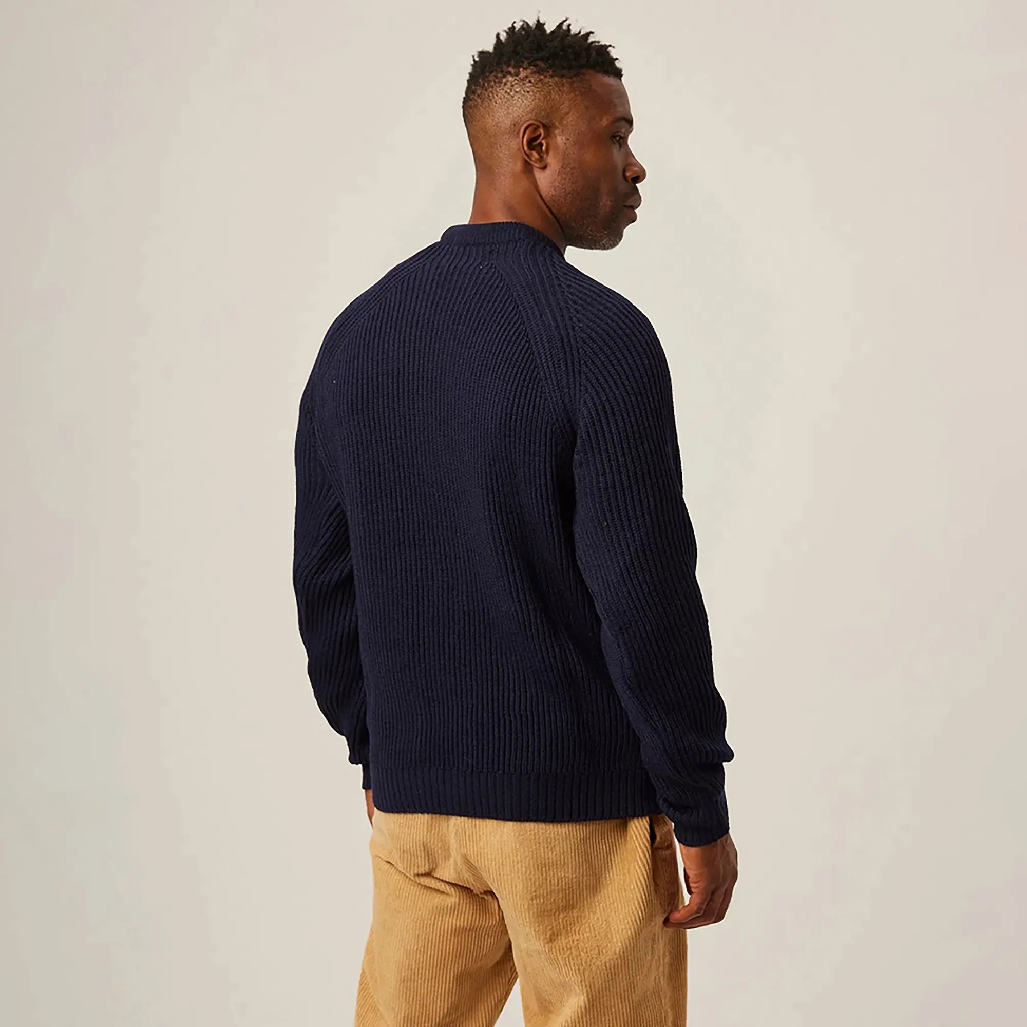 Product image 6 of 7 of Peregrine Men's Ford Made In England Crew Jumper - Navy