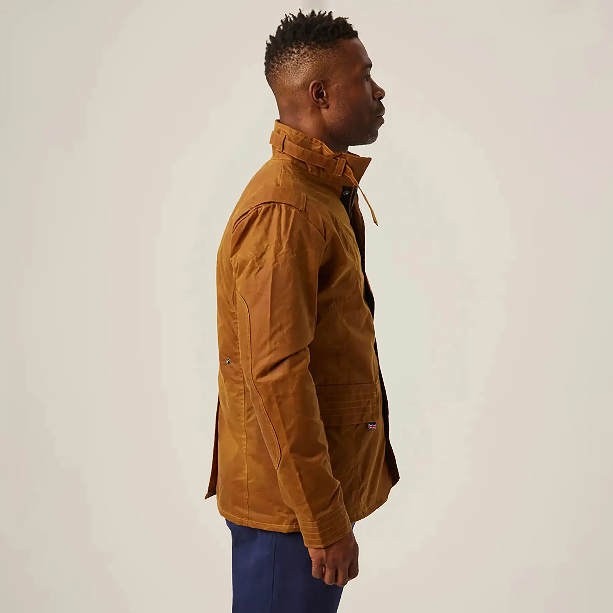 Product image 5 of 7 of Peregrine Men's Bexley Waxed Jacket - Mustard