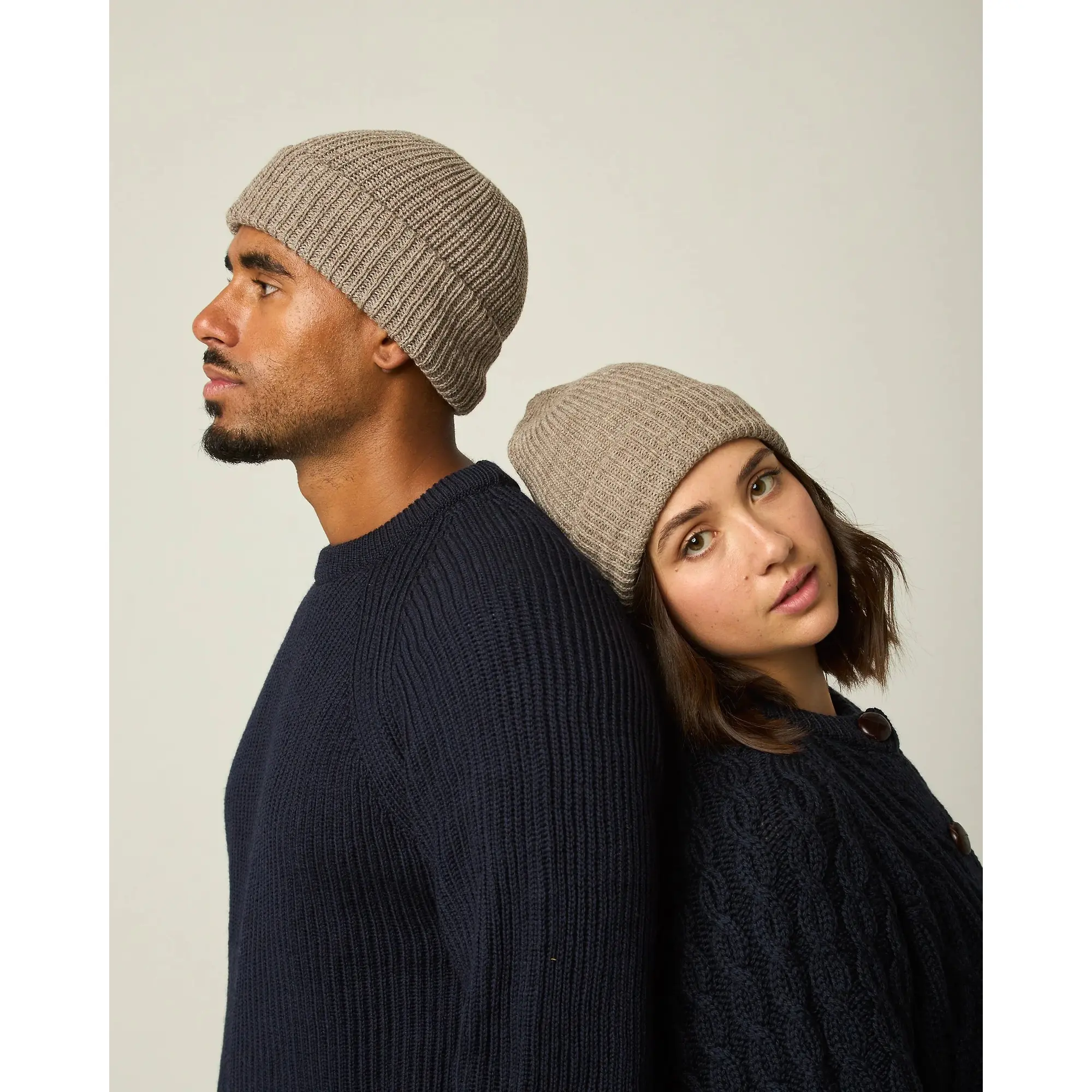 Product image 2 of 7 of Peregrine Porter Ribbed Beanie - Oak
