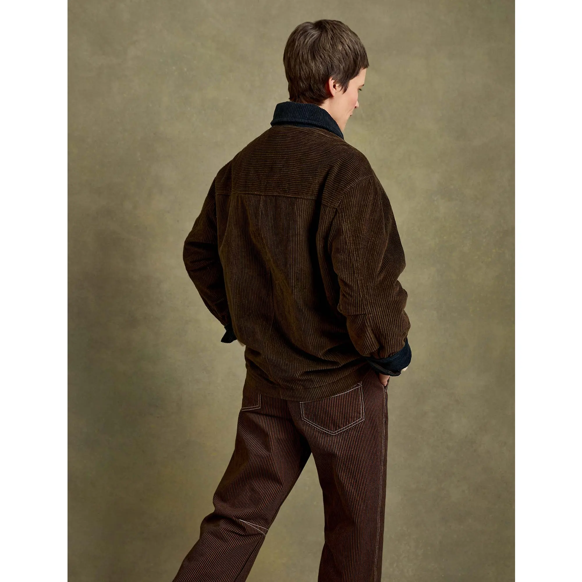 Product image 5 of 7 of Penelope Chilvers Women's Practically Perfect Cord Jacket - Bitter Chocolate