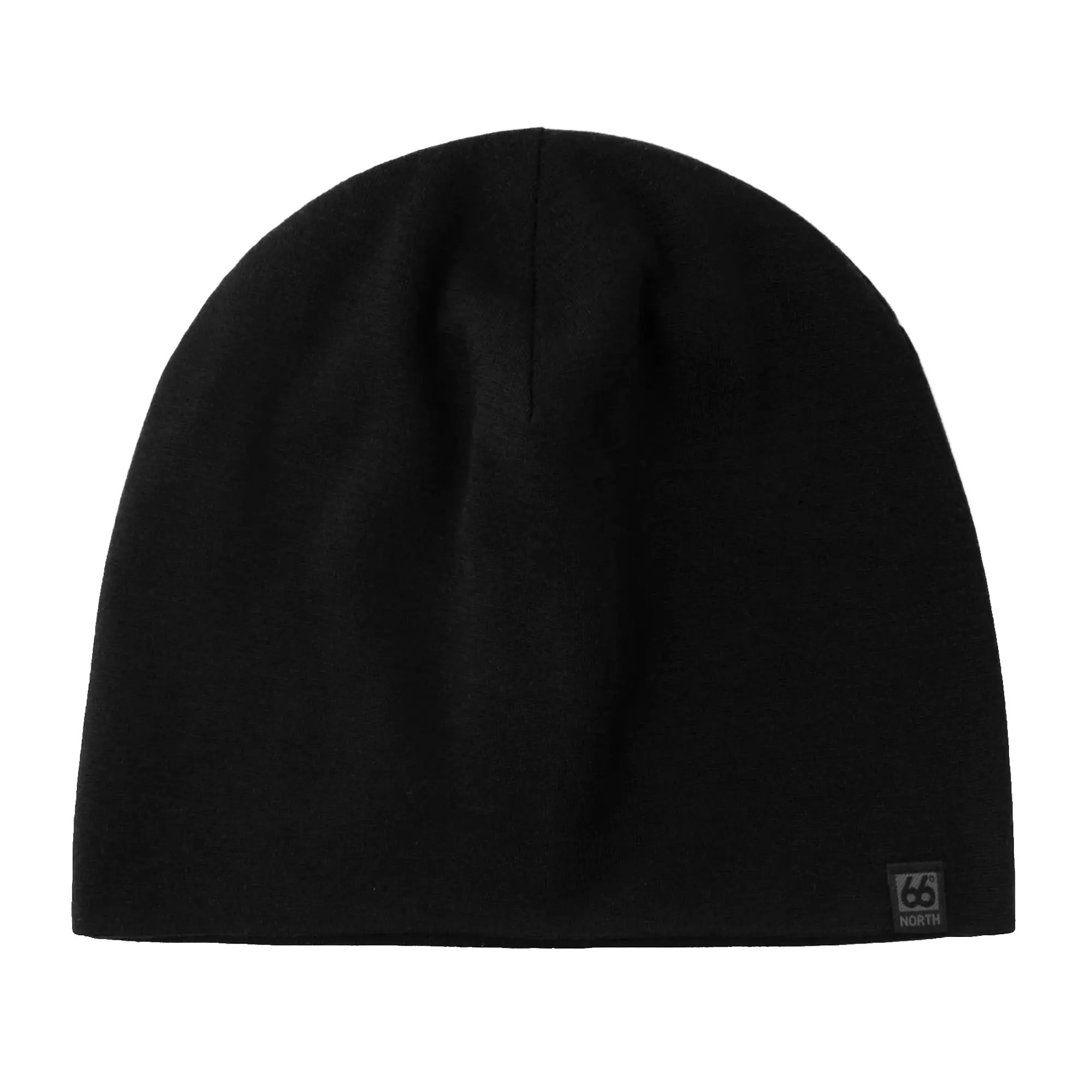 Product image 1 of 2 of 66°North Básar Merino Beanie Hat - Black