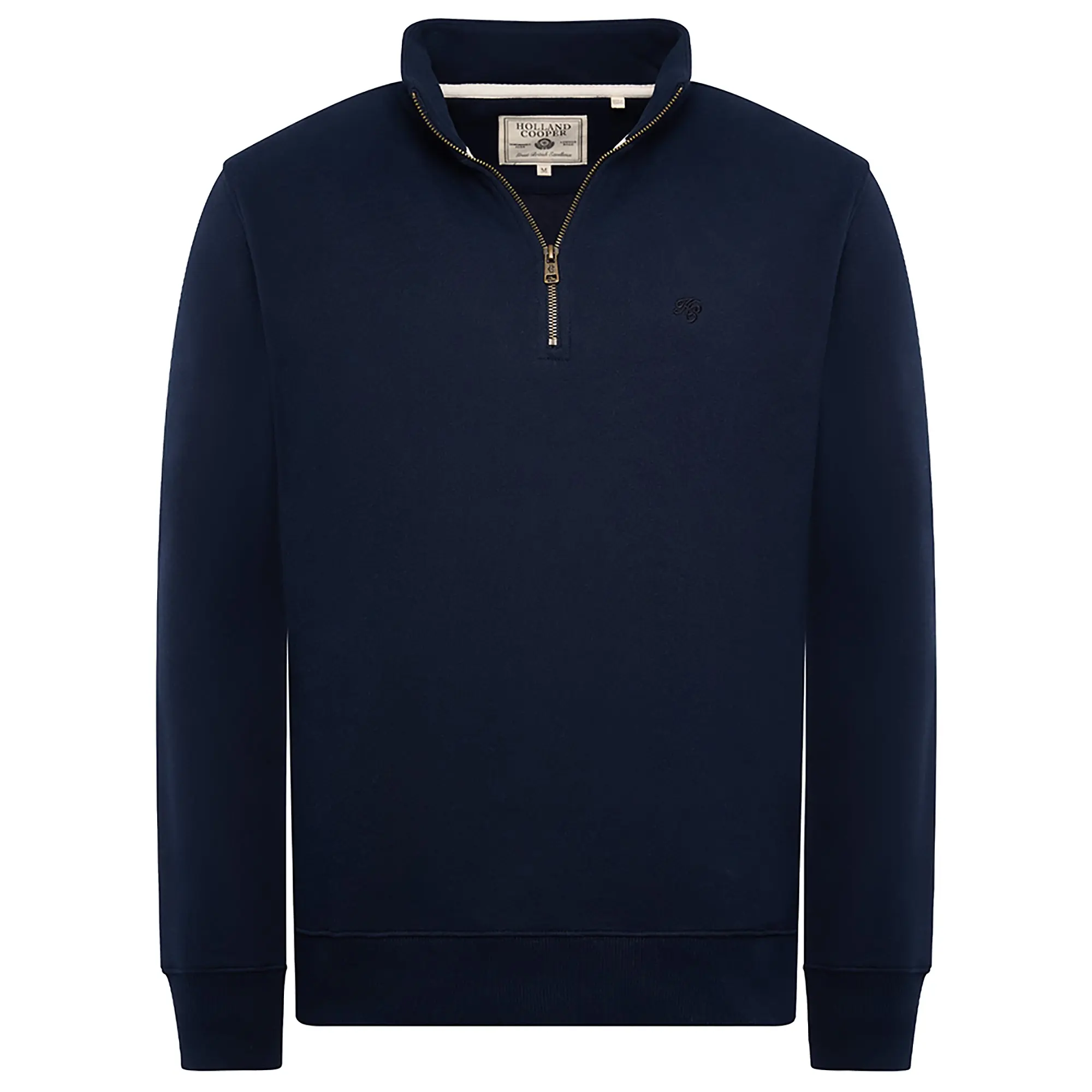 Product image 1 of 8 of Holland Cooper Men's Quarter Zip Sweat - Ink Navy