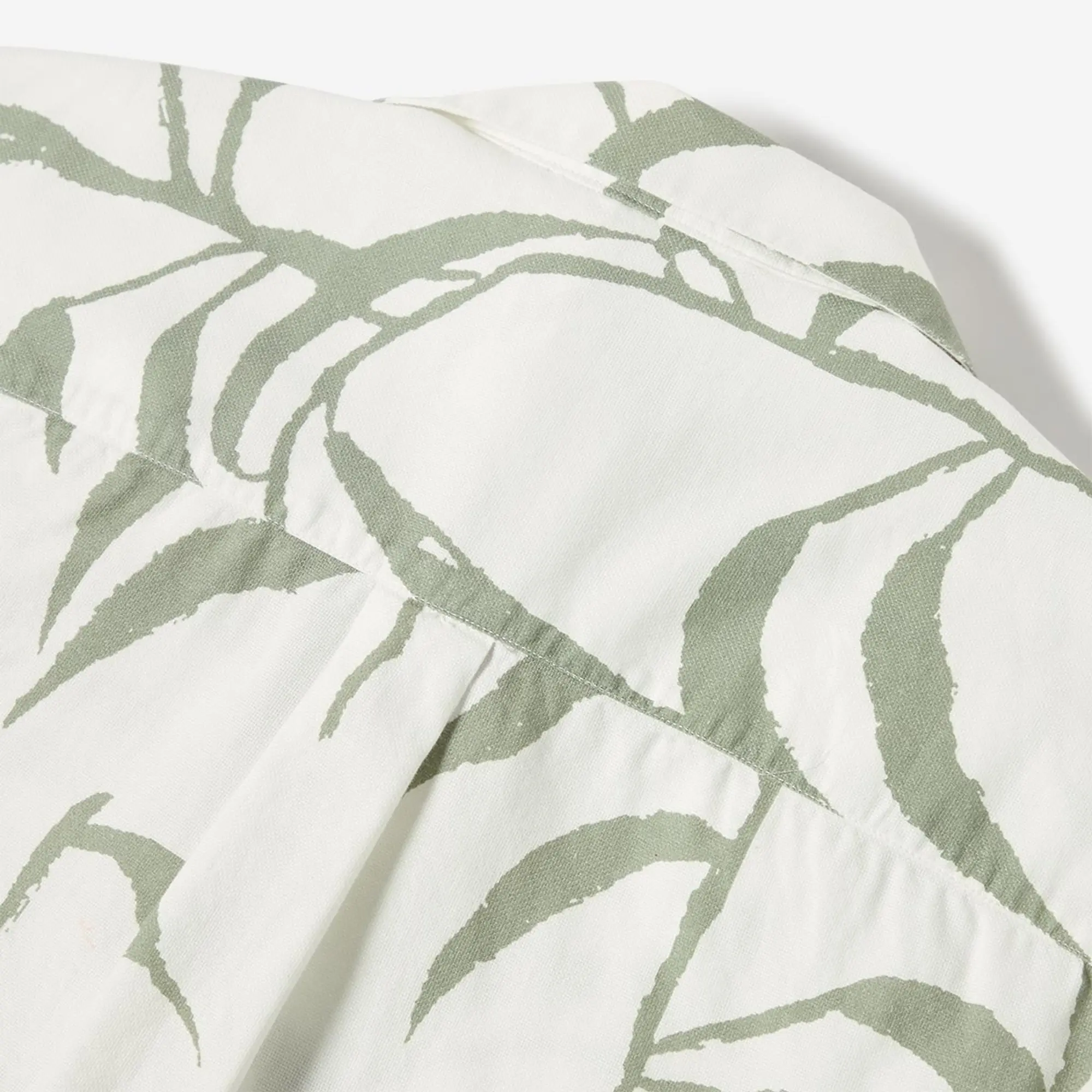 Product image 4 of 7 of Oliver Sweeney Men's Ravenshead Riviera Cotton Shirt - Khaki Print