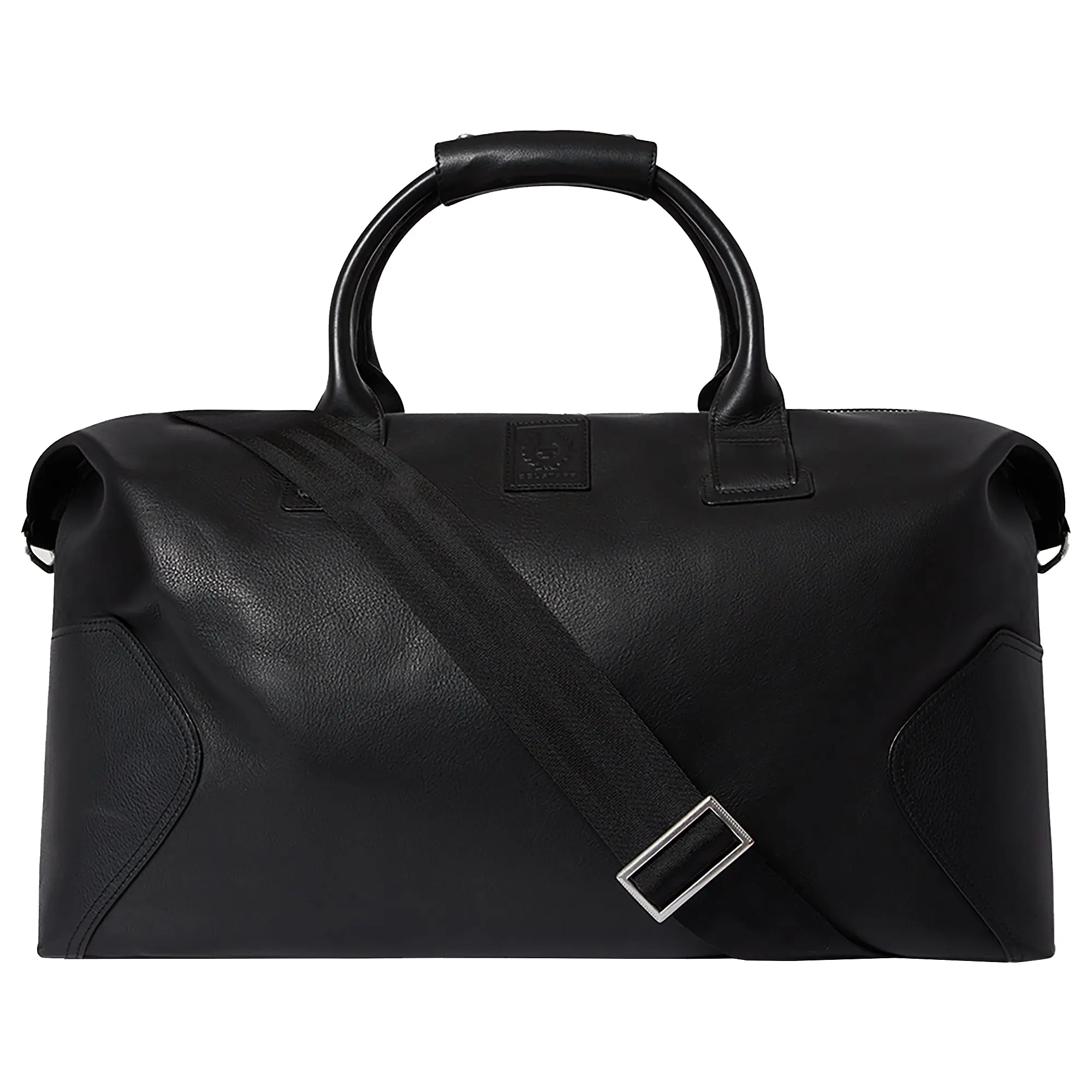 Product image 1 of 5 of Belstaff Ronson Grained Leather Weekender Bag - Black