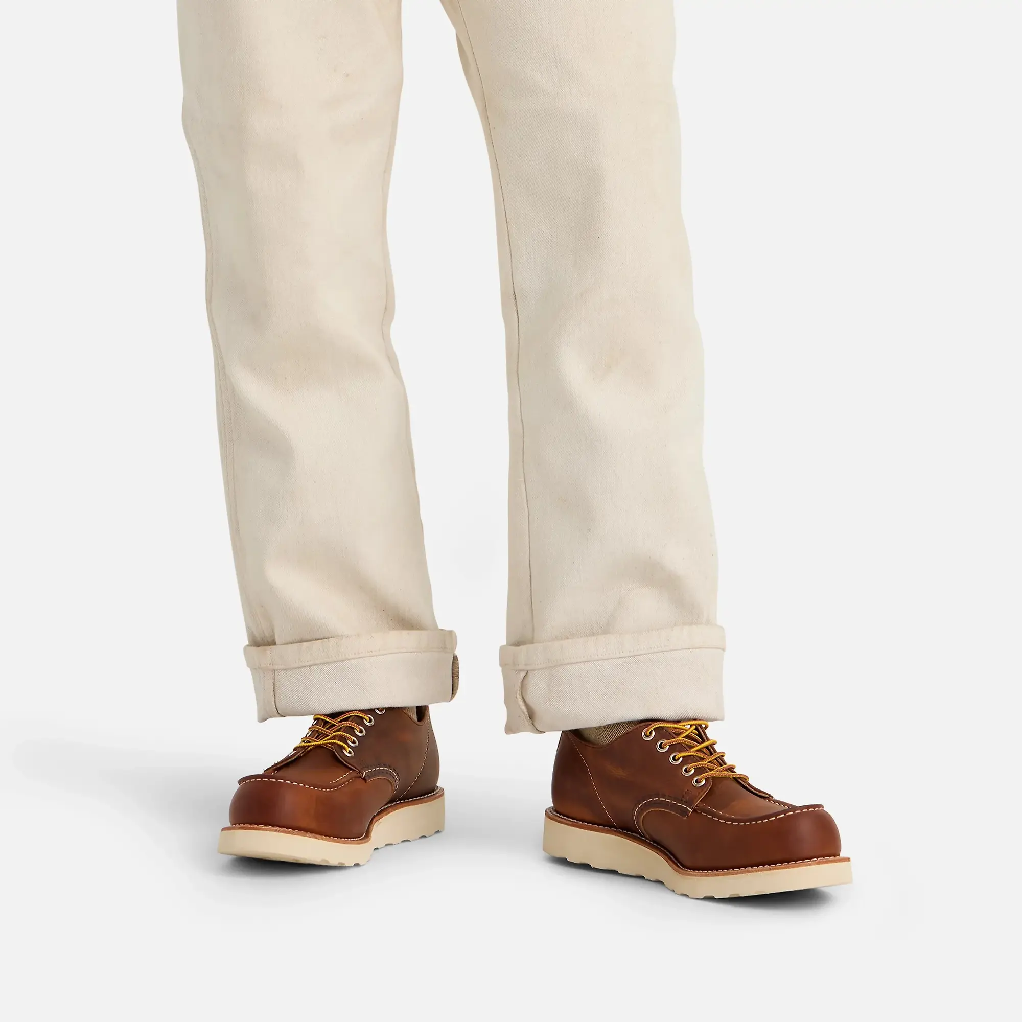 Product image 2 of 8 of Red Wing Men's Shop Moc Oxford Shoes - Copper Rough & Tough - Style 8077