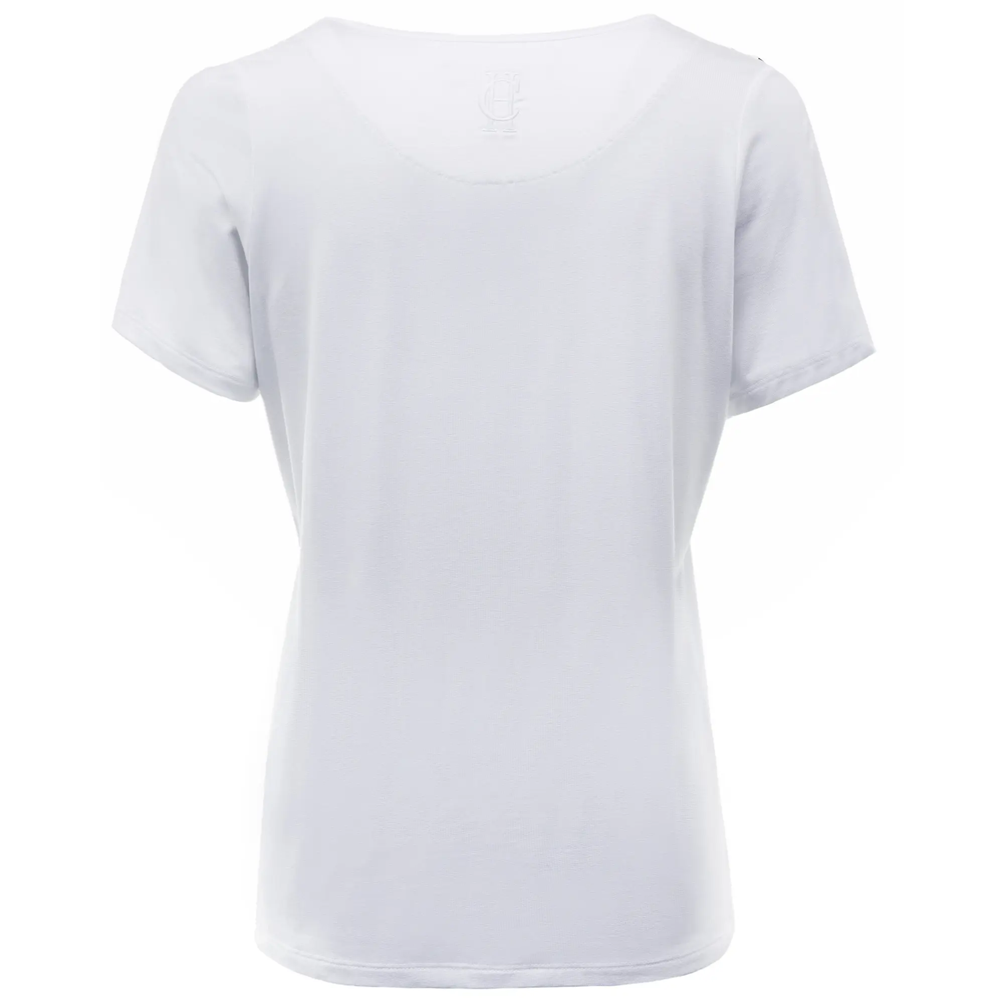 Product image 2 of 9 of Holland Cooper Women's Relax Fit V-Neck Tee - White