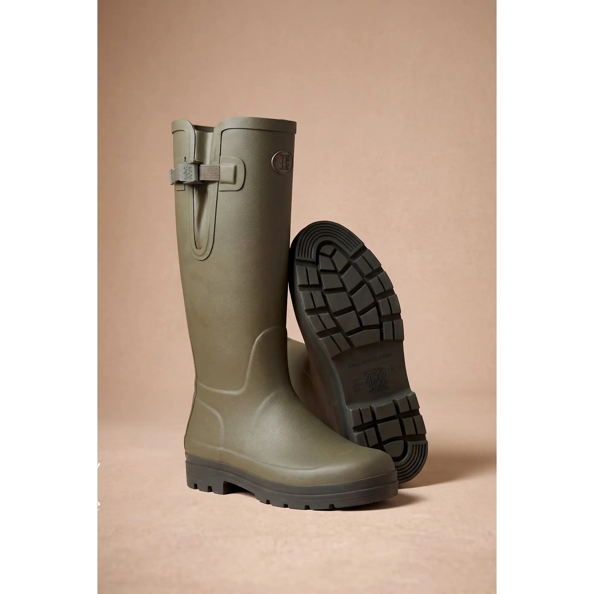 Product image 6 of 7 of Holland Cooper Women's Farnley Wellingtons - Hunter Green