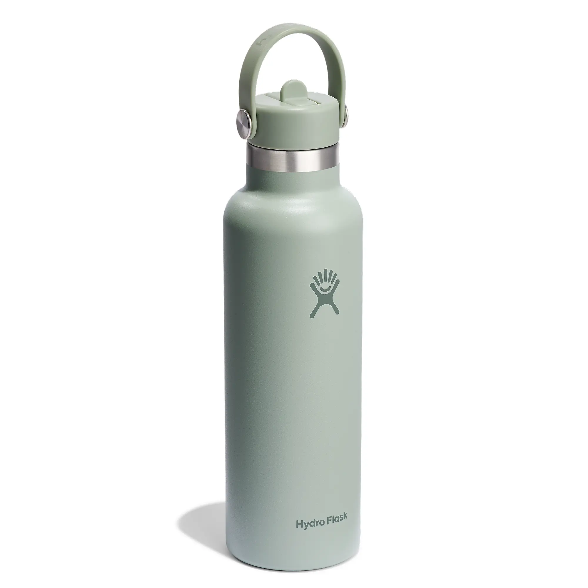 Product image 2 of 3 of Hydro Flask 21oz (621ml) Standard Mouth Bottle with Flex Straw Cap - Agave