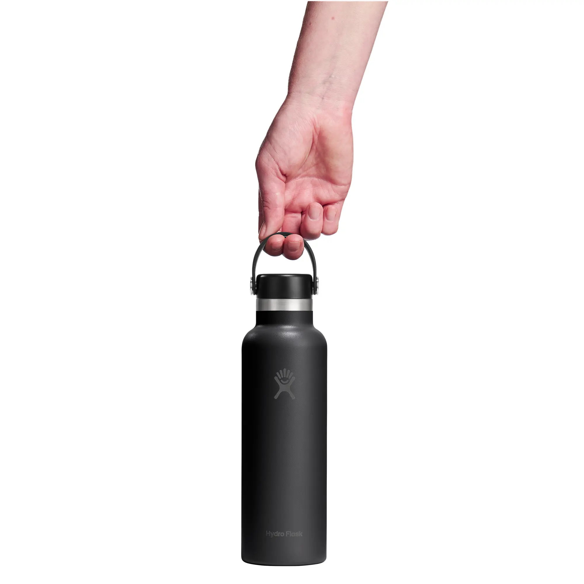Product image 3 of 3 of Hydro Flask 21oz (621ml) Standard Mouth Bottle - Black