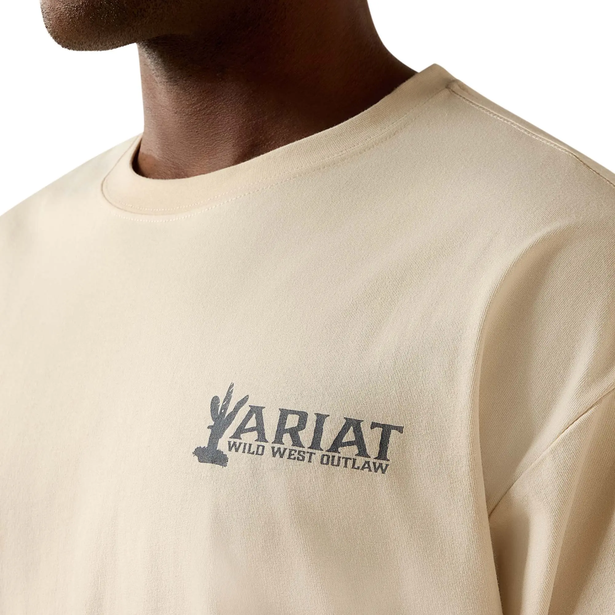 Product image 5 of 5 of Ariat Men's The Wicked Boxy T-Shirt - Sandshell