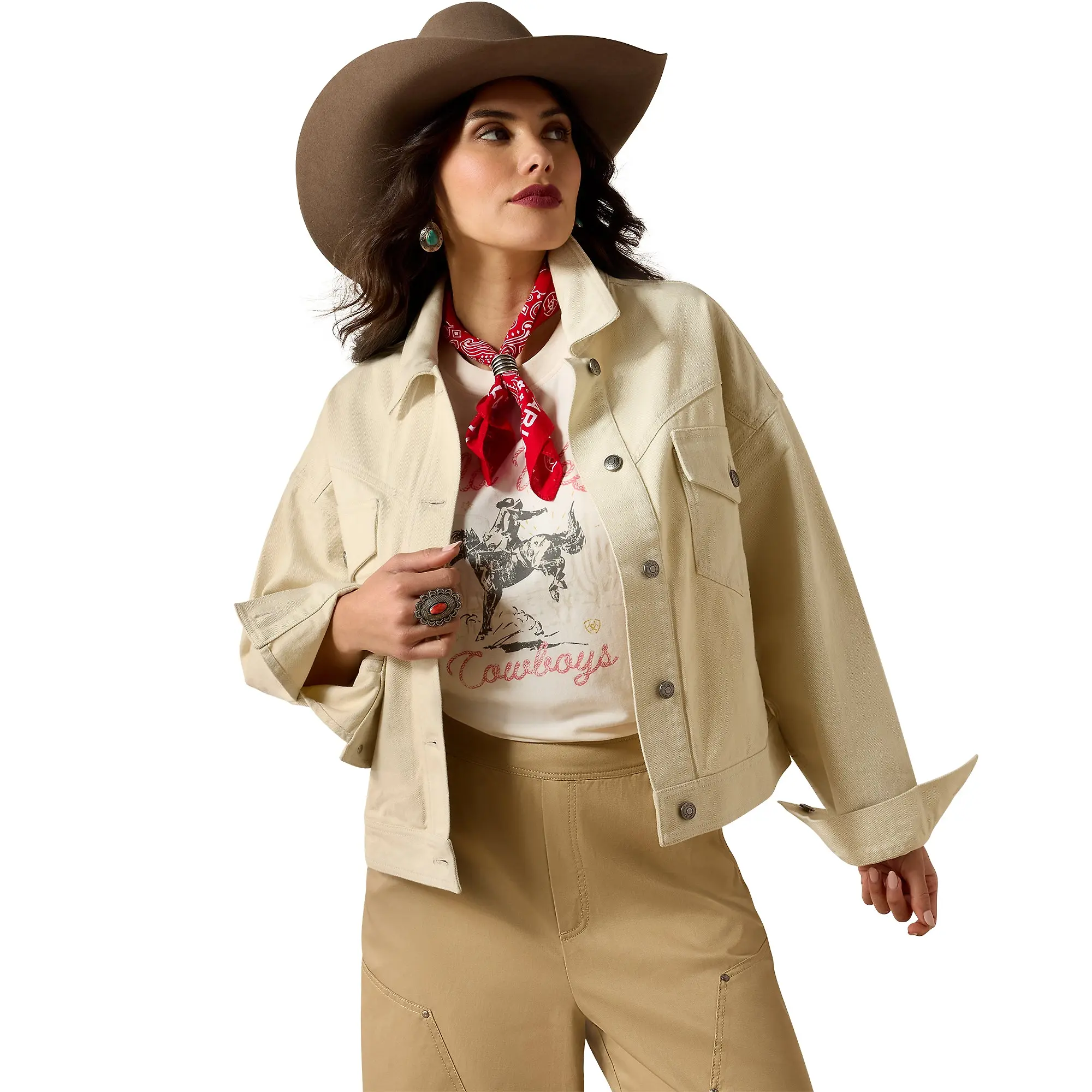Product image 1 of 4 of Ariat Women's Solar Cotton Twill Jacket - Summer Sand