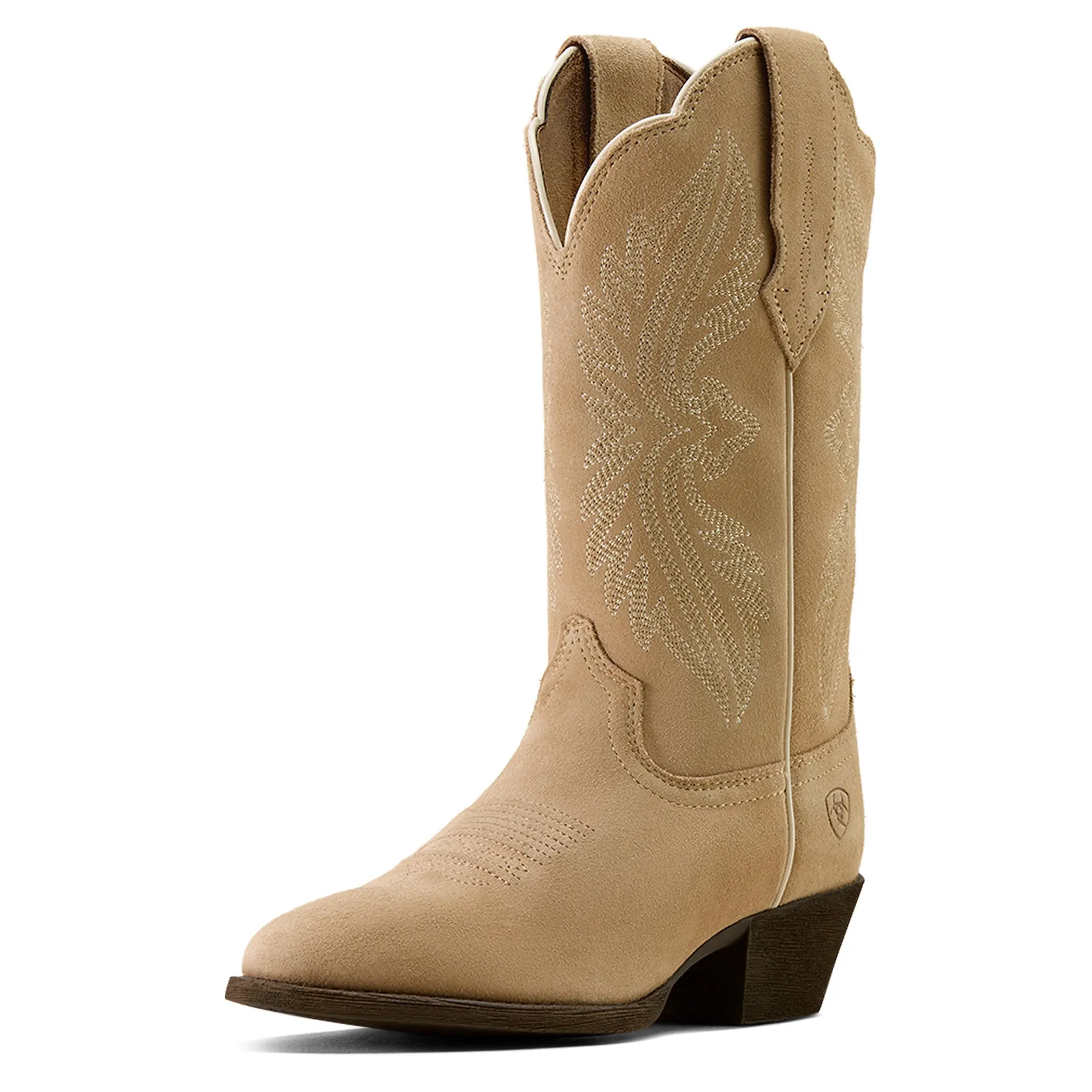 Product image 3 of 9 of Ariat Women's Heritage StretchFit R Toe Western Boots - Truly Taupe