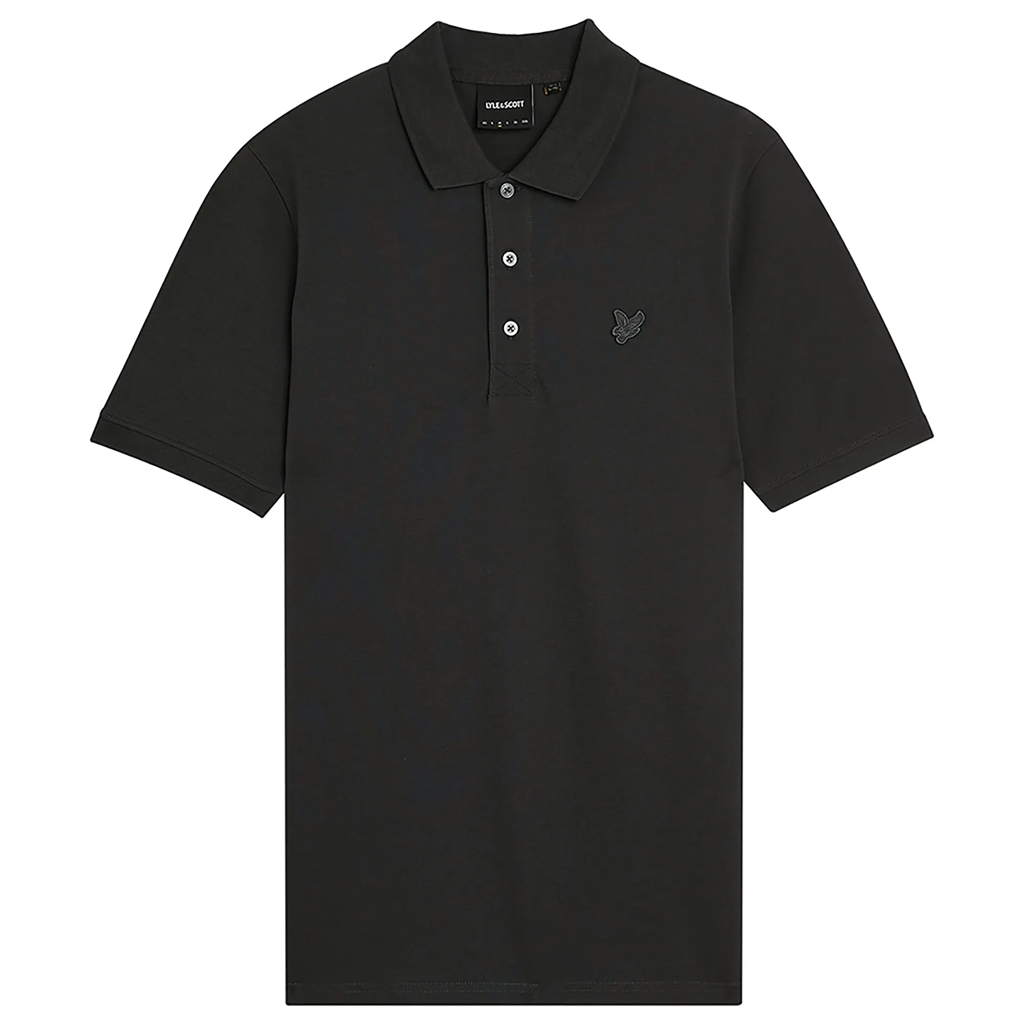 Product image 1 of 5 of Lyle & Scott Men's Superfine Polo Shirt - Gunmetal