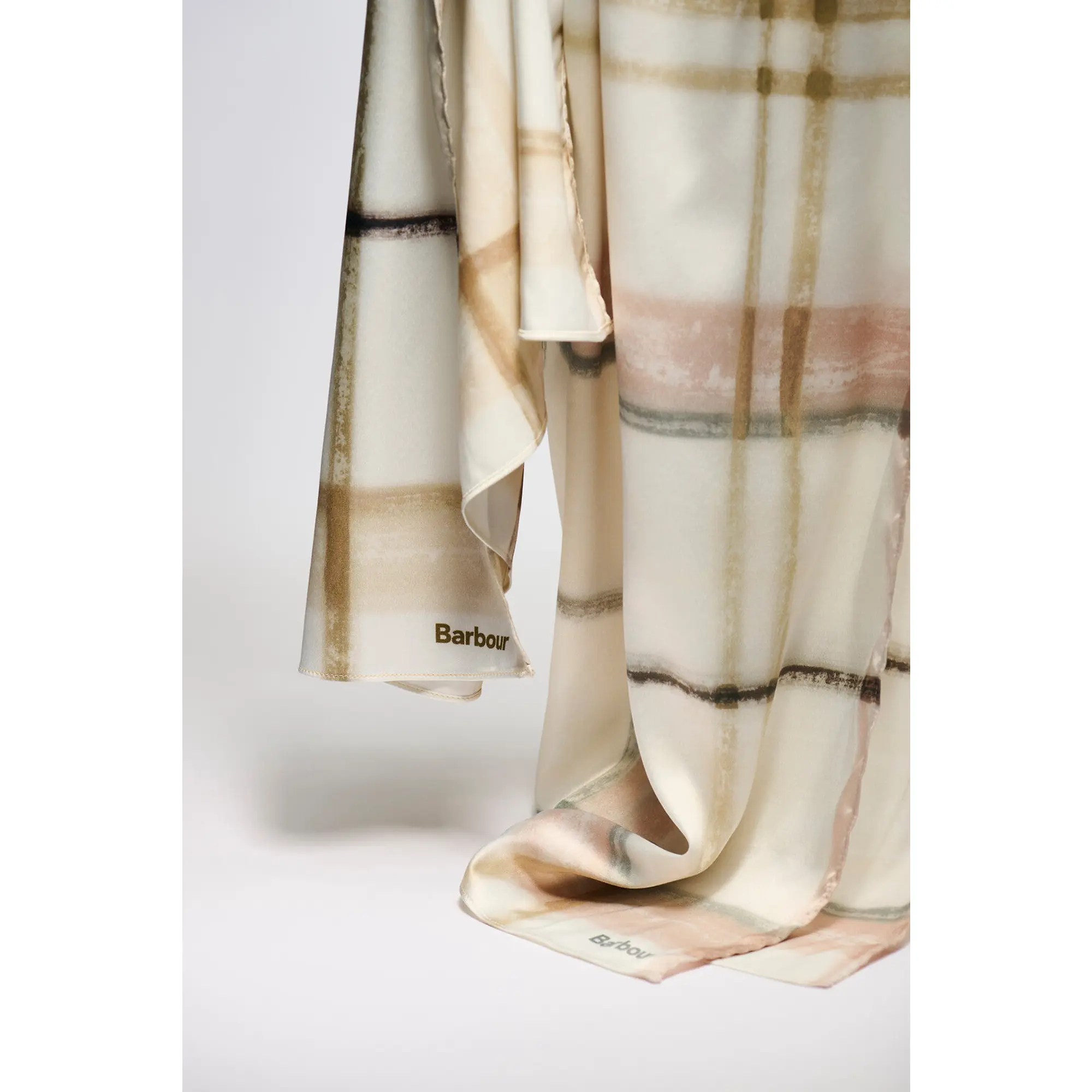 Product image 7 of 7 of Barbour Women's Gianna Head Scarf - Silver Peony Check