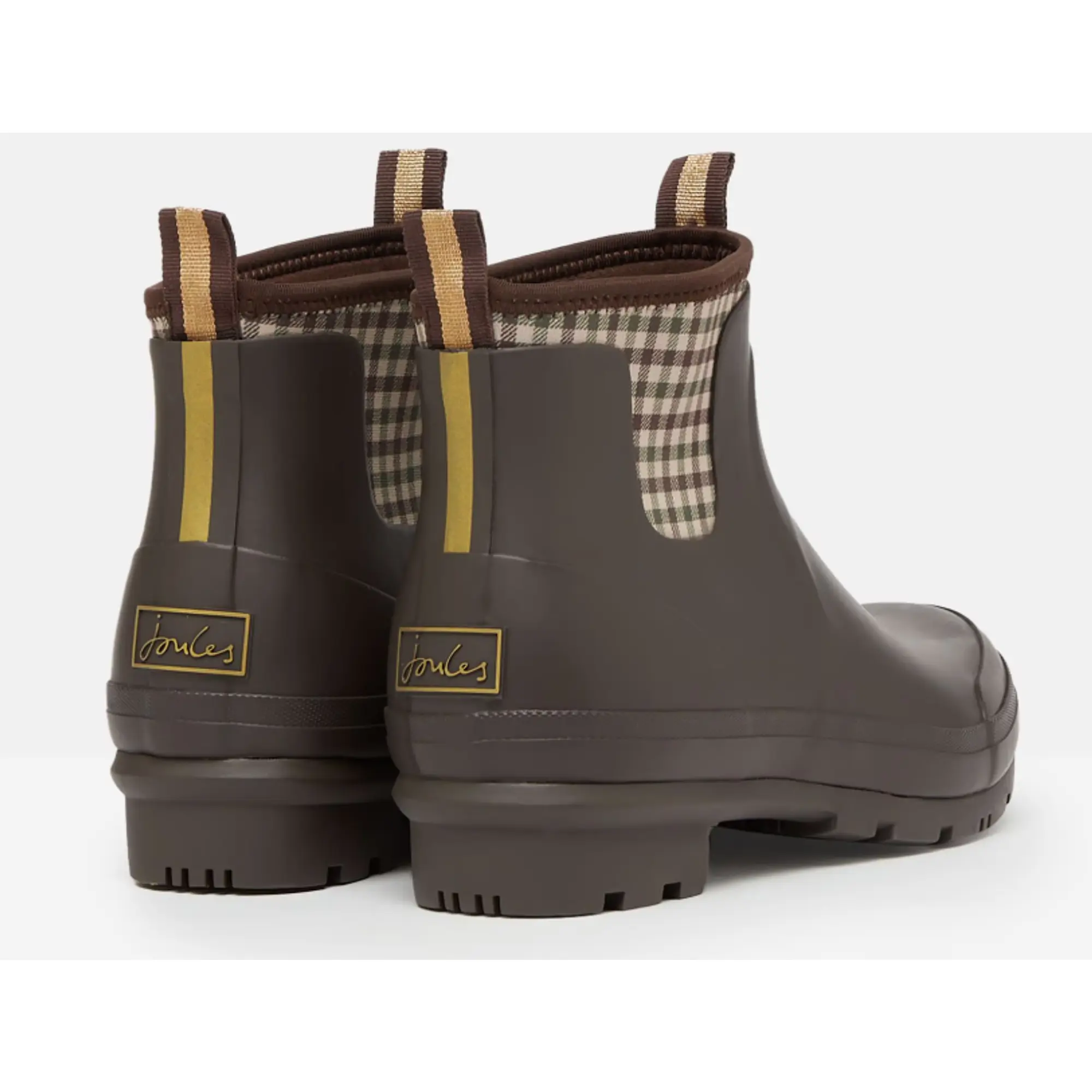 Product image 3 of 6 of Joules Women's Foxton Neoprene Lined Ankle Wellies - Chocolate Brown