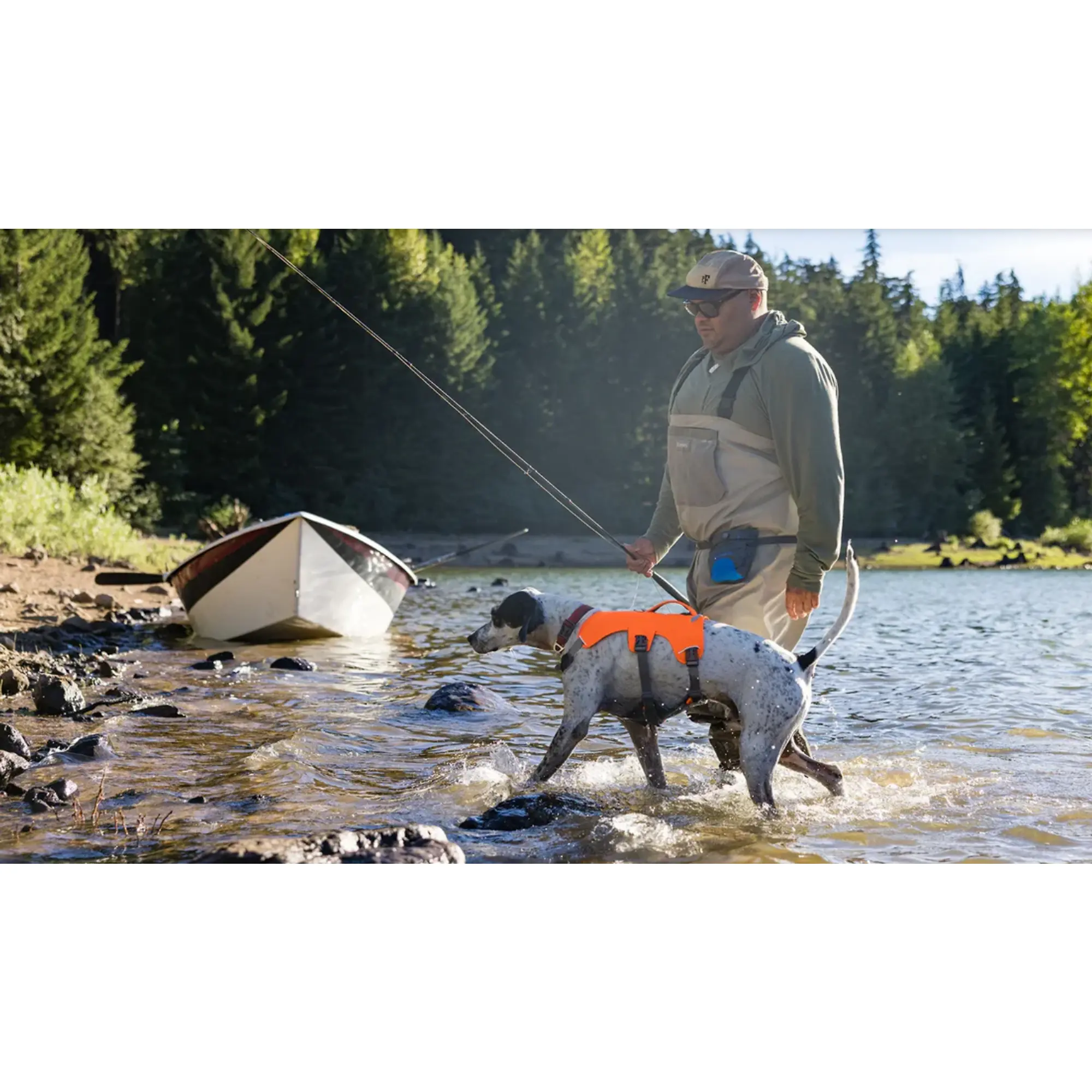 Product image 10 of 10 of RUFFWEAR Treat Trader Dog Treat Pouch - Blue Pool