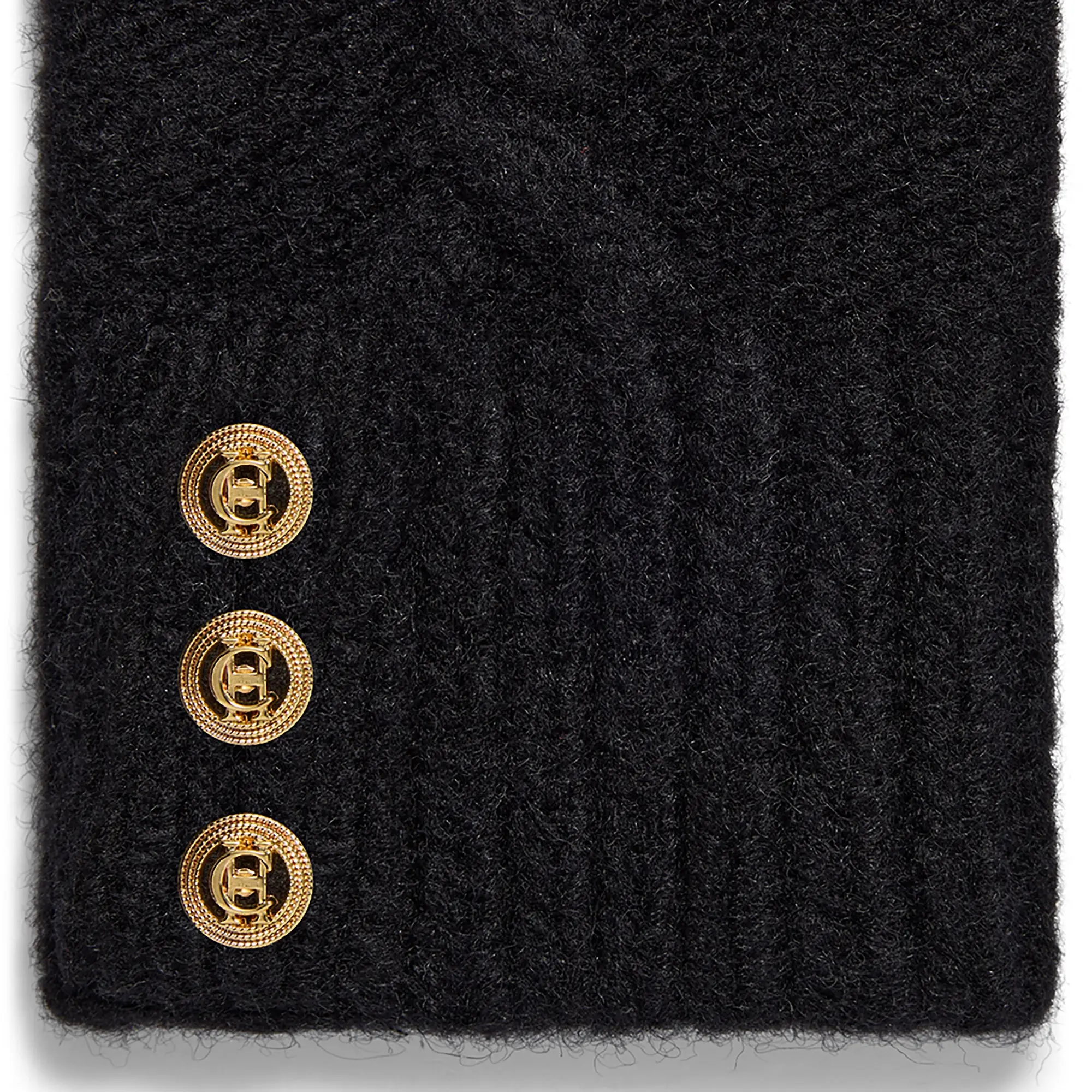 Product image 4 of 5 of Holland Cooper Sloane Fingerless Gloves - Black