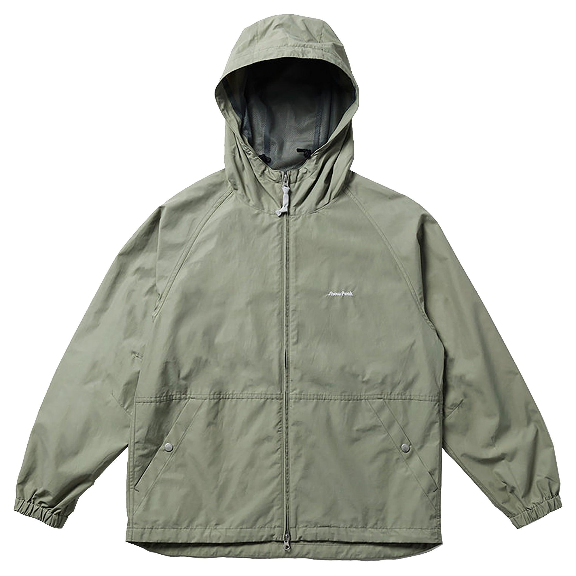 Snow Peak Light Mountain Cloth Zip Up Parka - Beige | British Attire