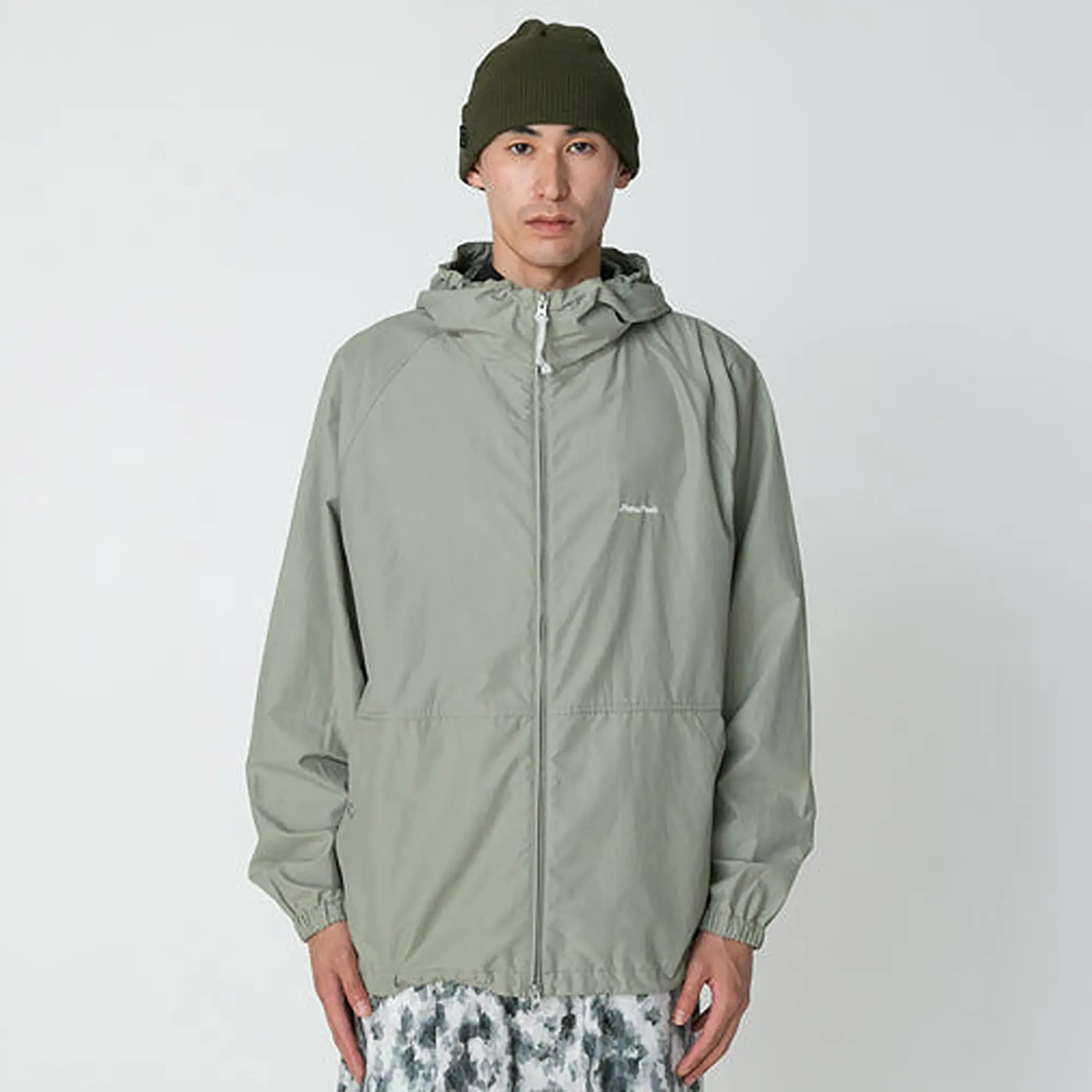Product image 2 of 3 of Snow Peak Light Mountain Cloth Zip Up Parka - Beige