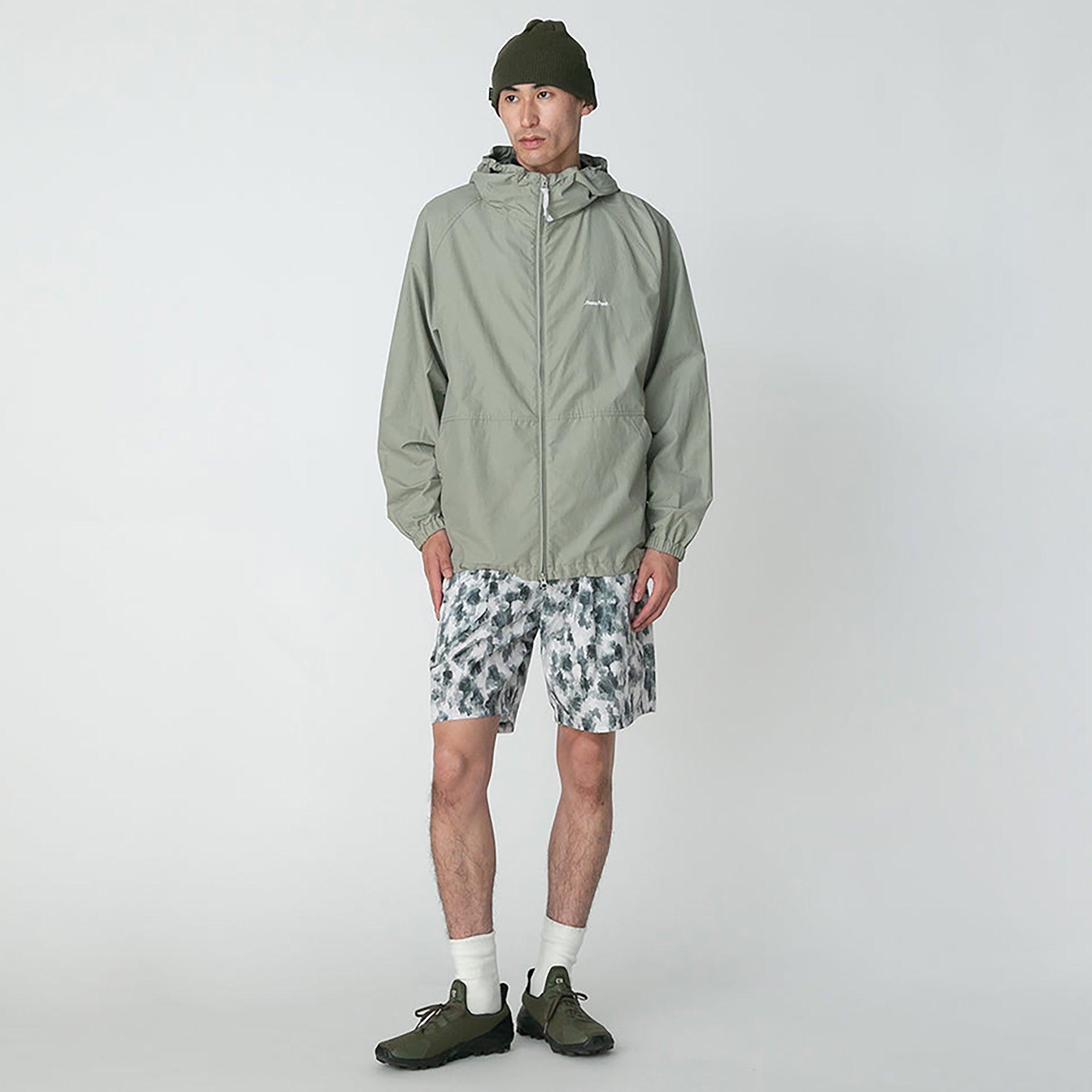Snow Peak Light Mountain Cloth Zip Up Parka - Beige | British Attire