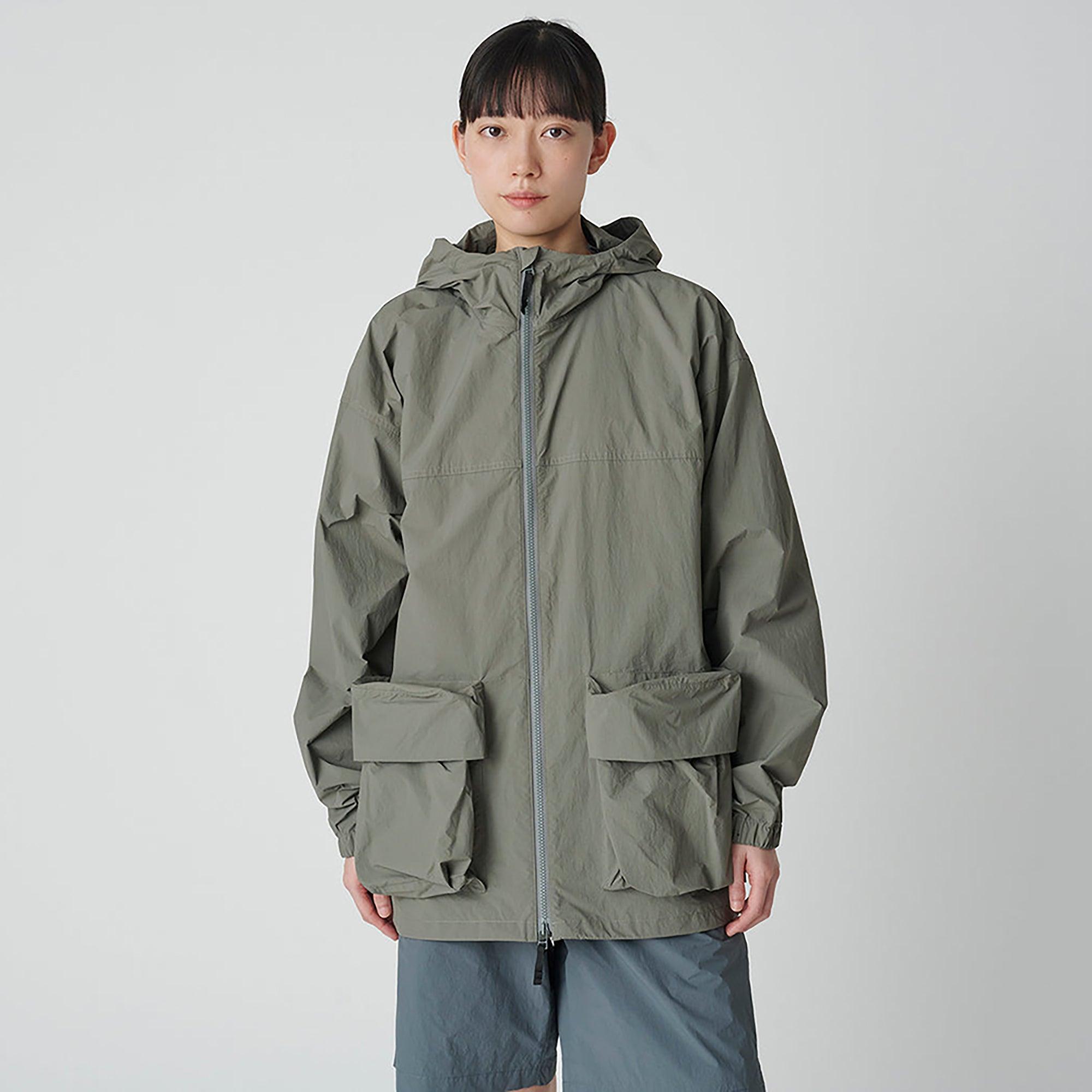 ナイロンジャケット SMOCK /JACKET / NYLON. TUSSAH OLIVE XL Snow Peak Nylon Tussah Jacket - Light Olive | British Attire