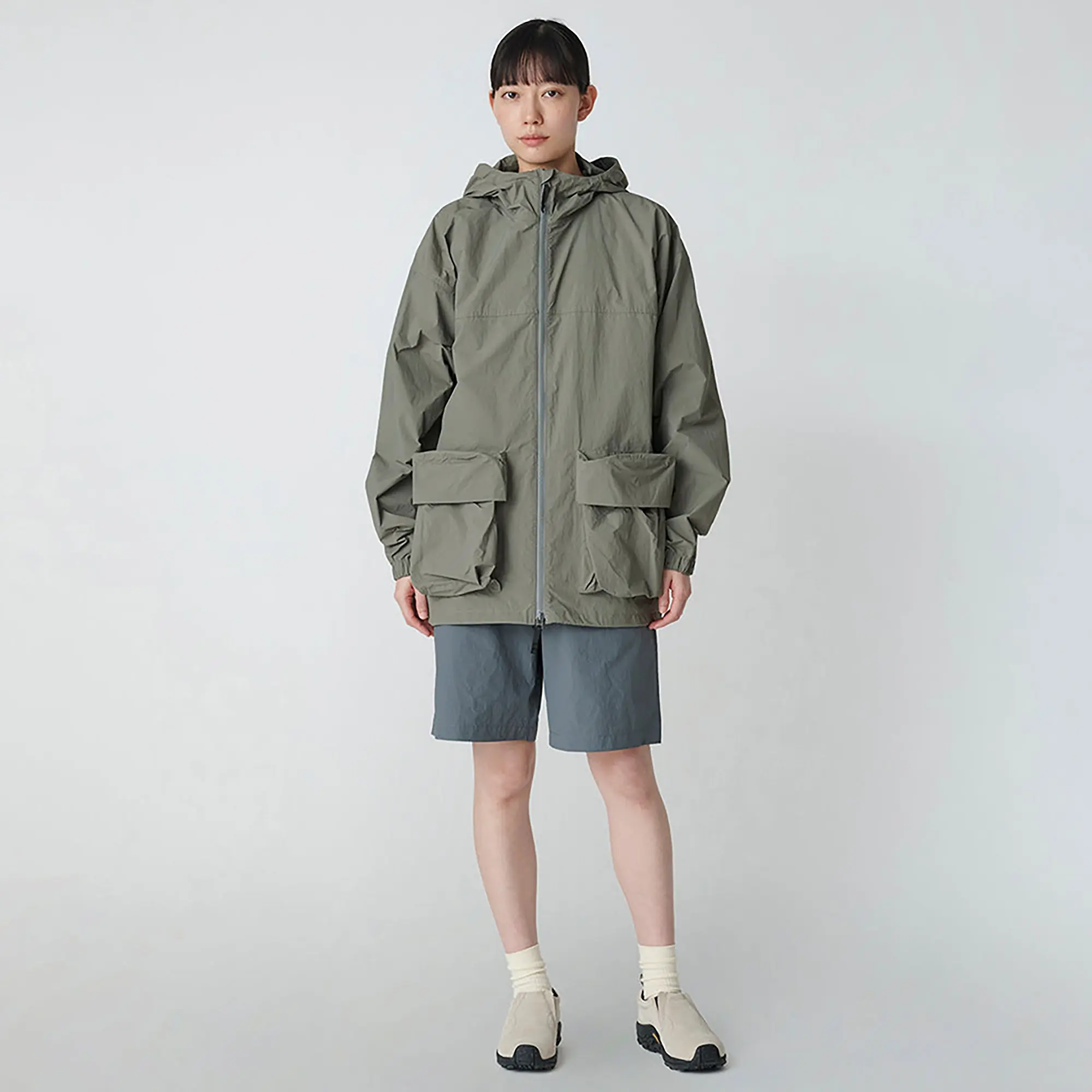 Product image 3 of 3 of Snow Peak Nylon Tussah Jacket - Light Olive