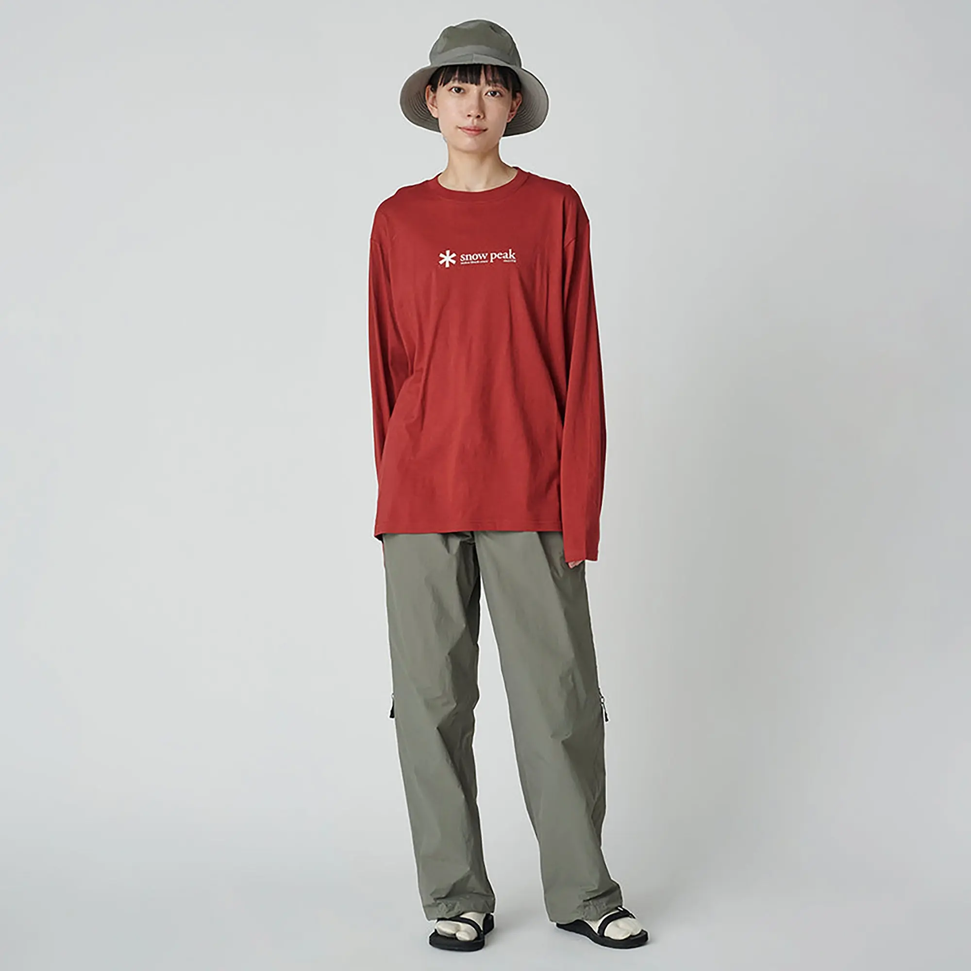 Product image 3 of 3 of Snow Peak Nylon Tussah Utility Storage Pants - Light Olive