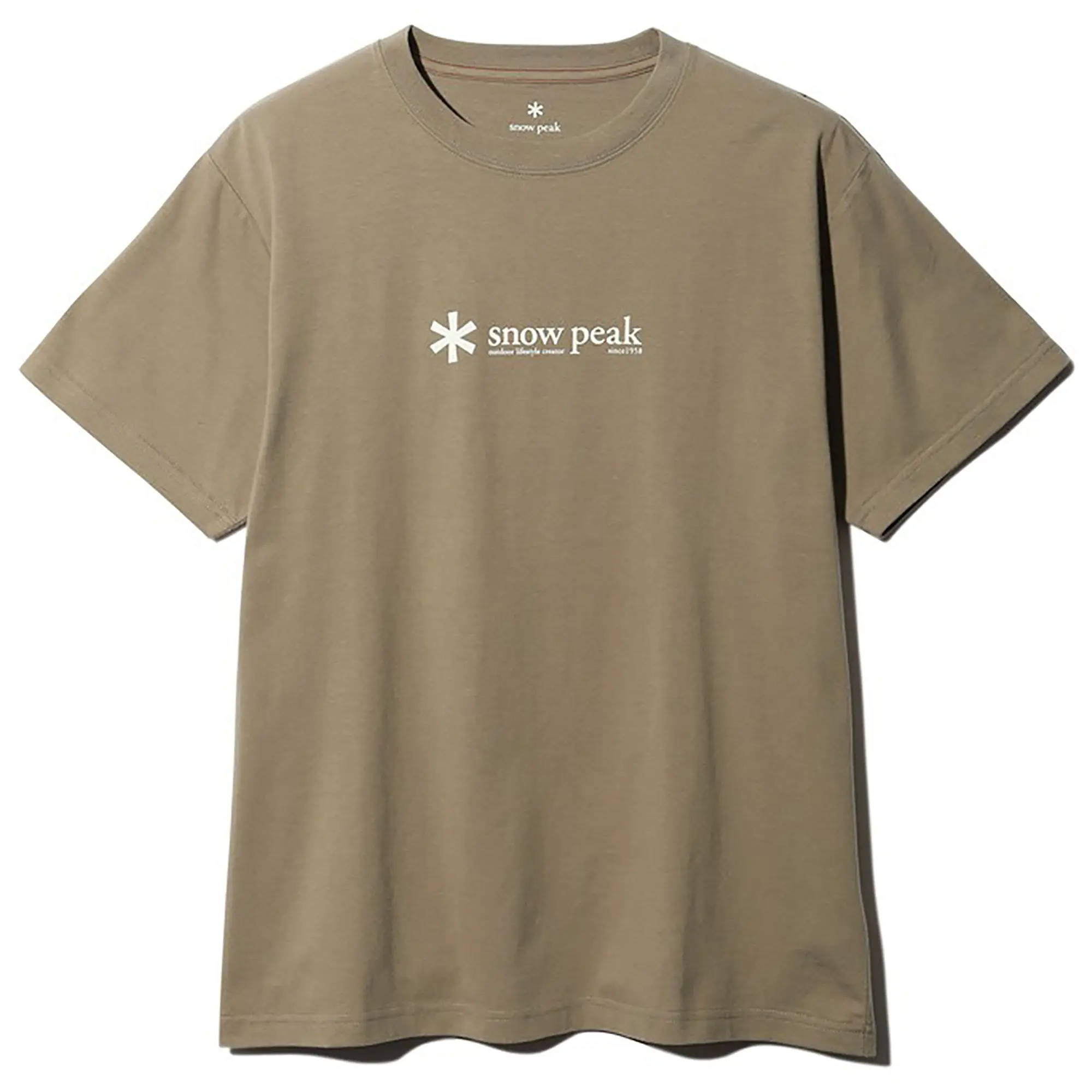 Product image 1 of 5 of Snow Peak Soft Cotton Logo Short Sleeve T-Shirt - Pro.