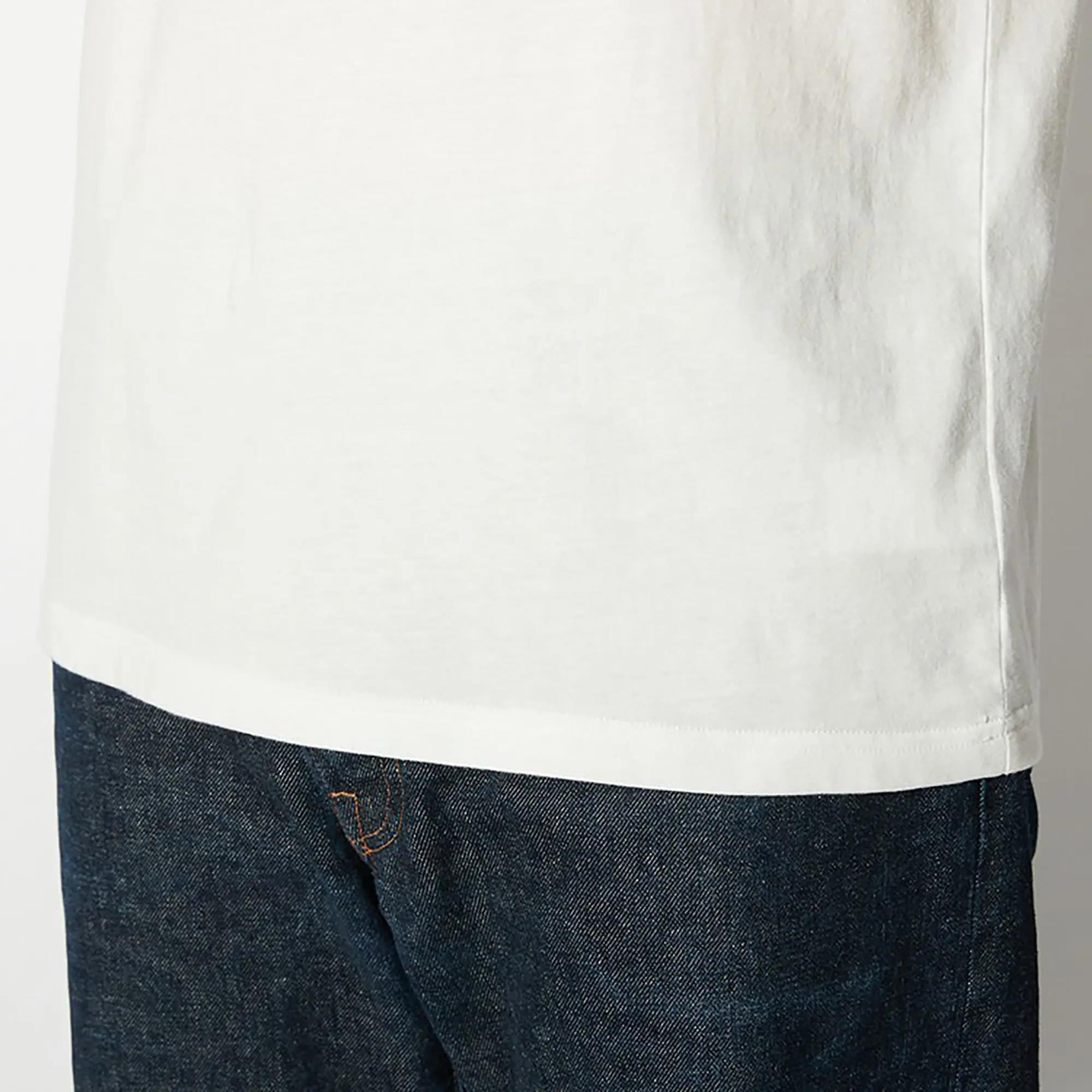 Product image 9 of 9 of Snow Peak Soft Cotton Logo Short Sleeve T-Shirt - White
