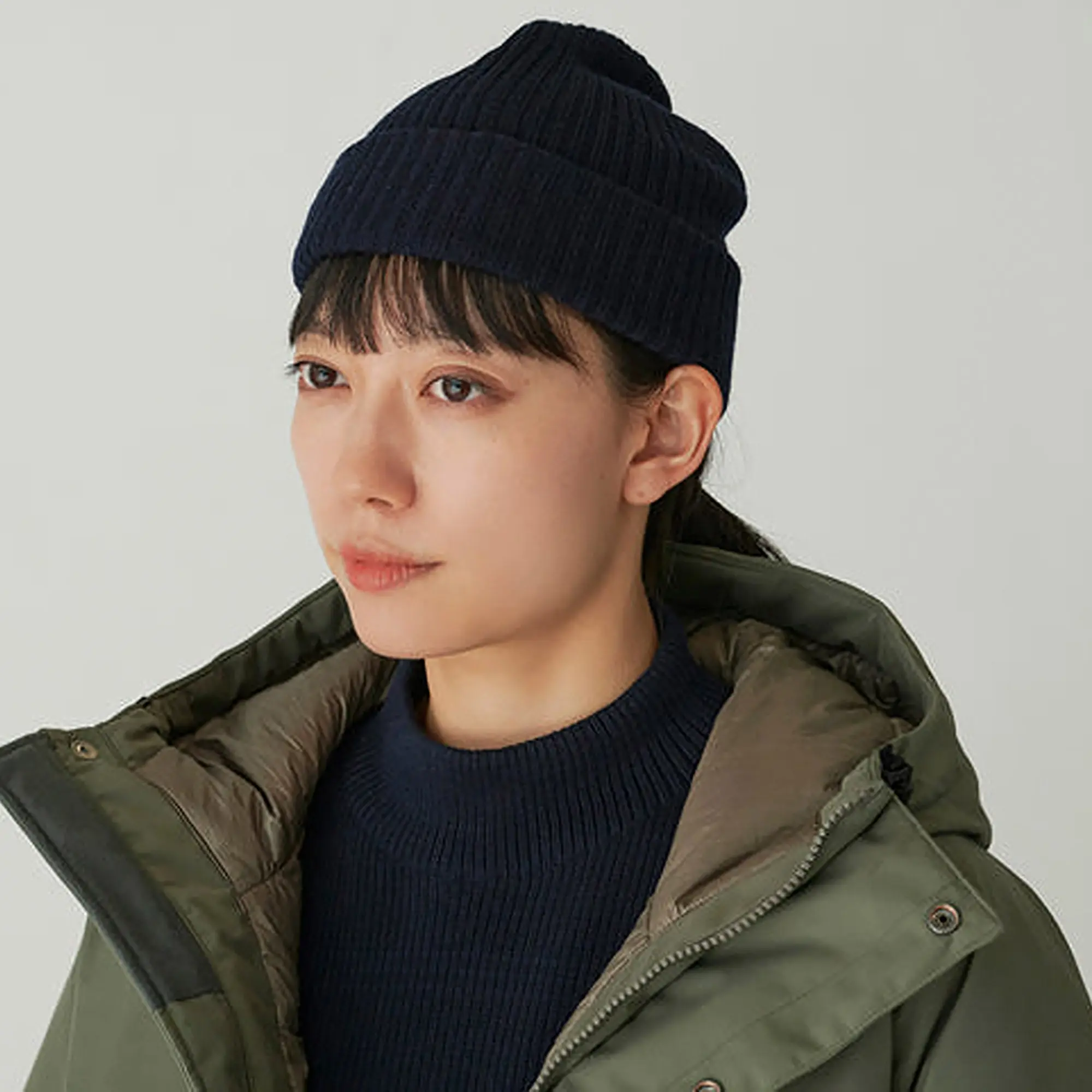 Product image 4 of 4 of Snow Peak Rib Knit Cap - Charcoal