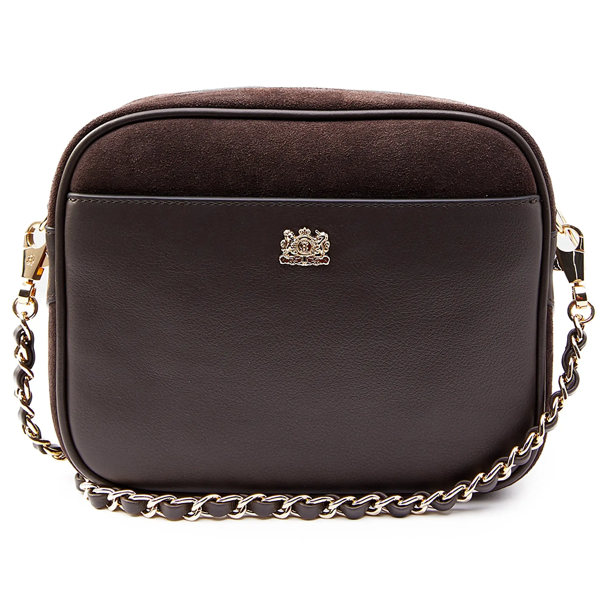 Product image 1 of 7 of Holland Cooper Women's Soho Camera Bag - Chocolate Suede