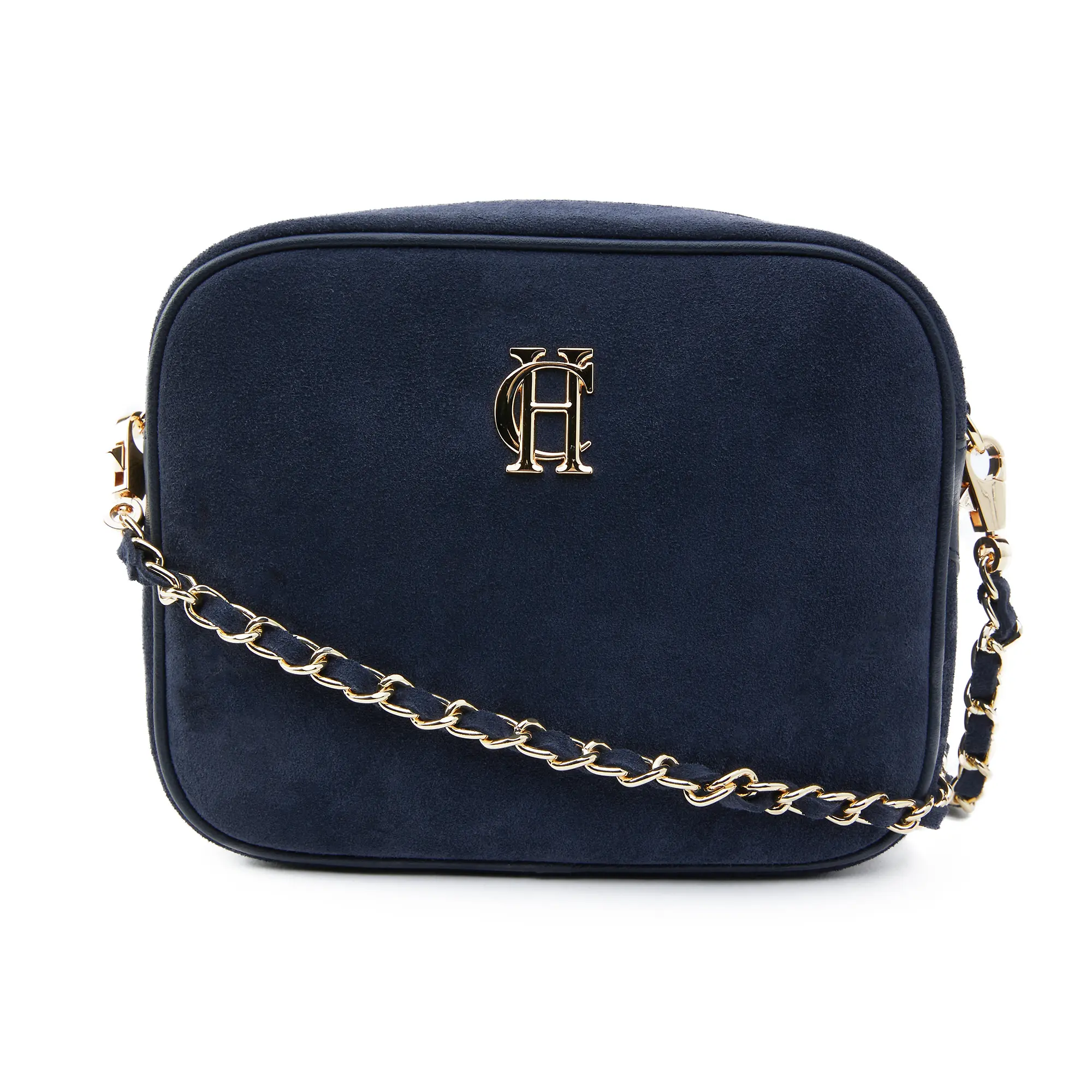 Product image 1 of 6 of Holland Cooper Women's Soho Camera Bag - Ink Navy Suede
