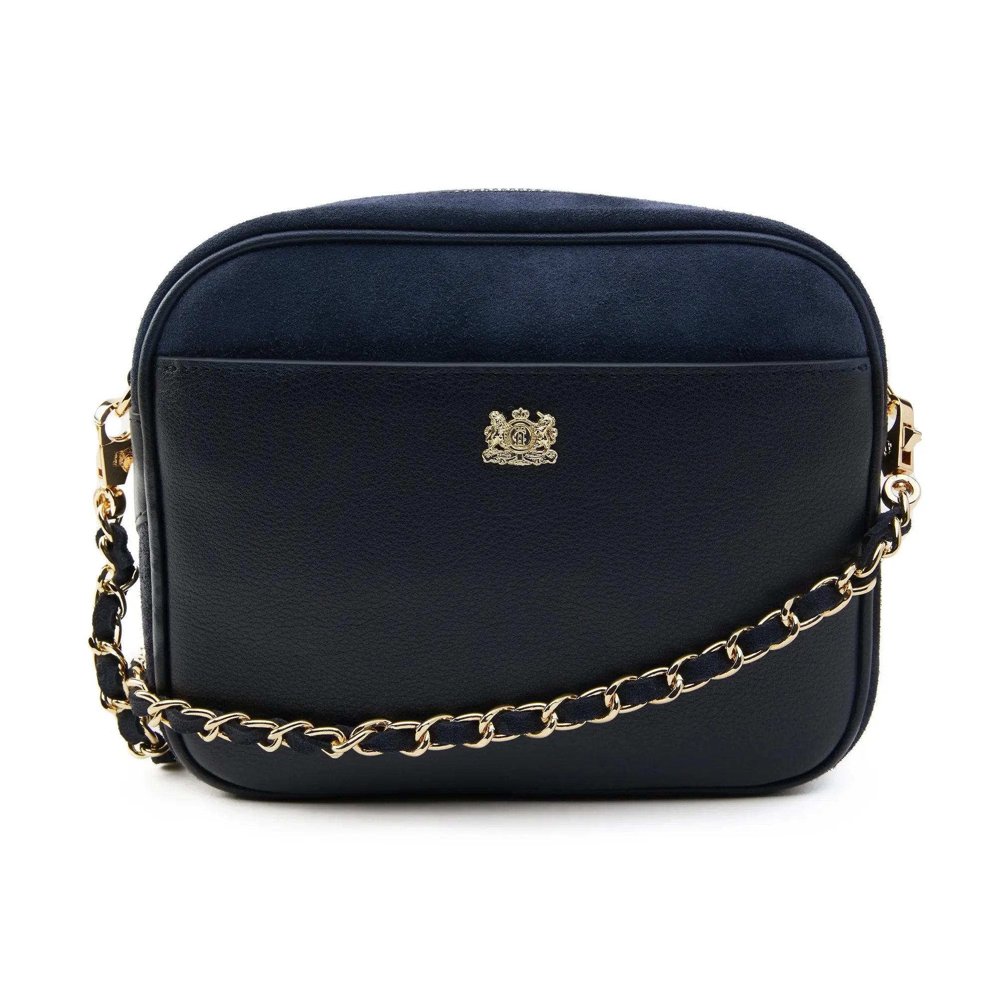 Product image 3 of 6 of Holland Cooper Women's Soho Camera Bag - Ink Navy Suede