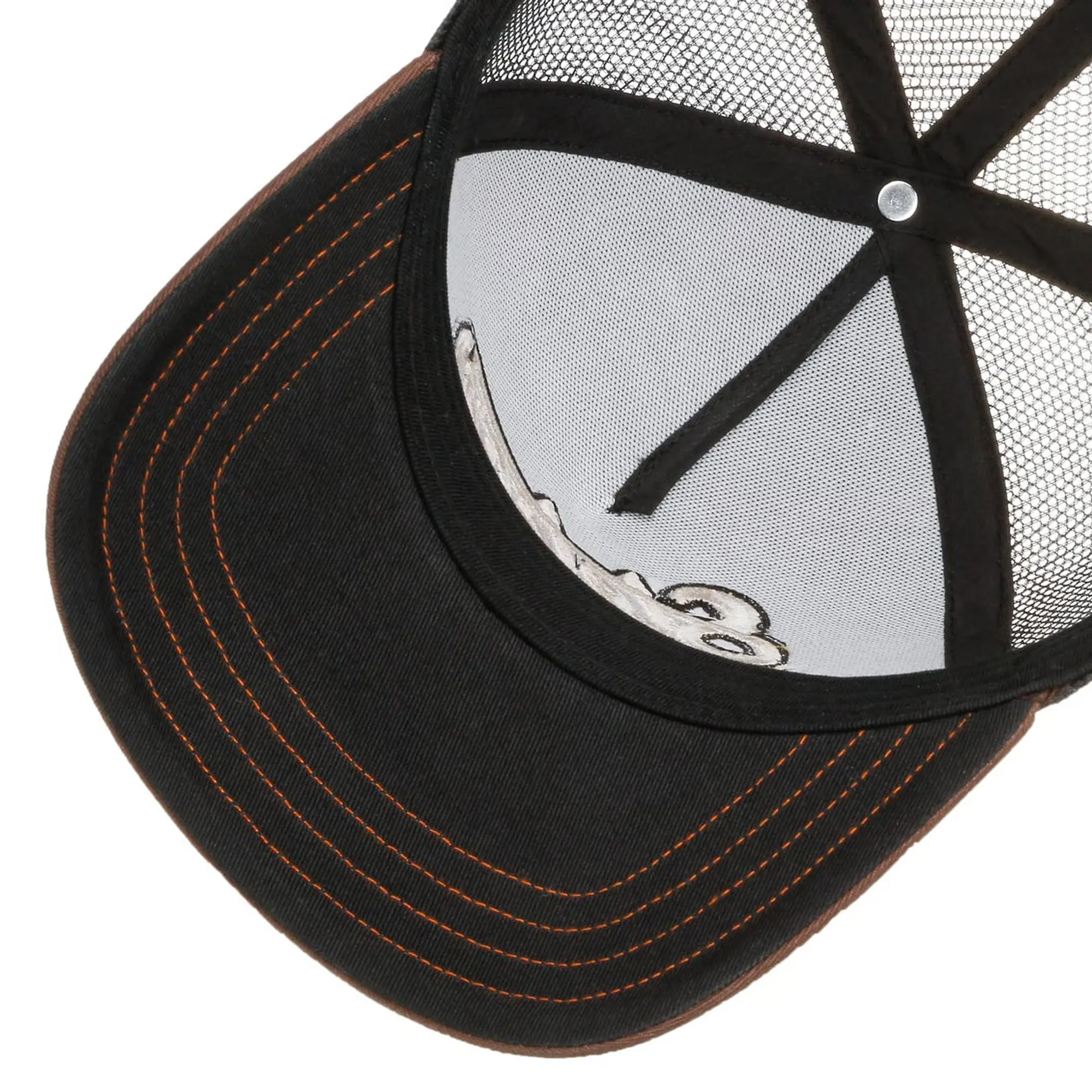 Product image 3 of 7 of Stetson Speed Shop Trucker Cap - Chestnut/Olive