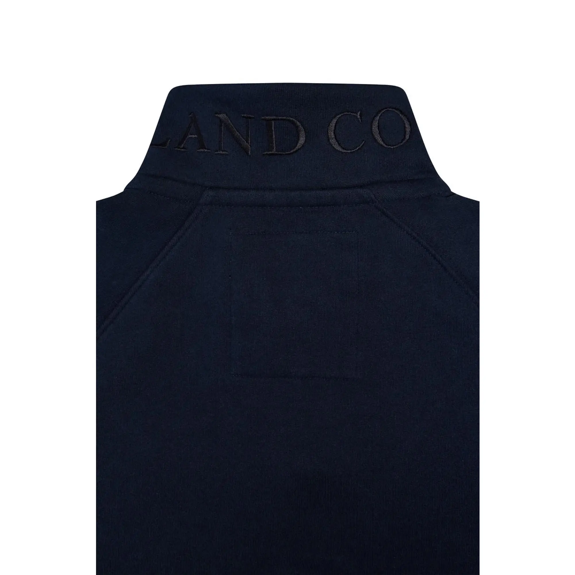 Product image 9 of 9 of Holland Cooper Women's Sporting Goods Zip Henley - Ink Navy