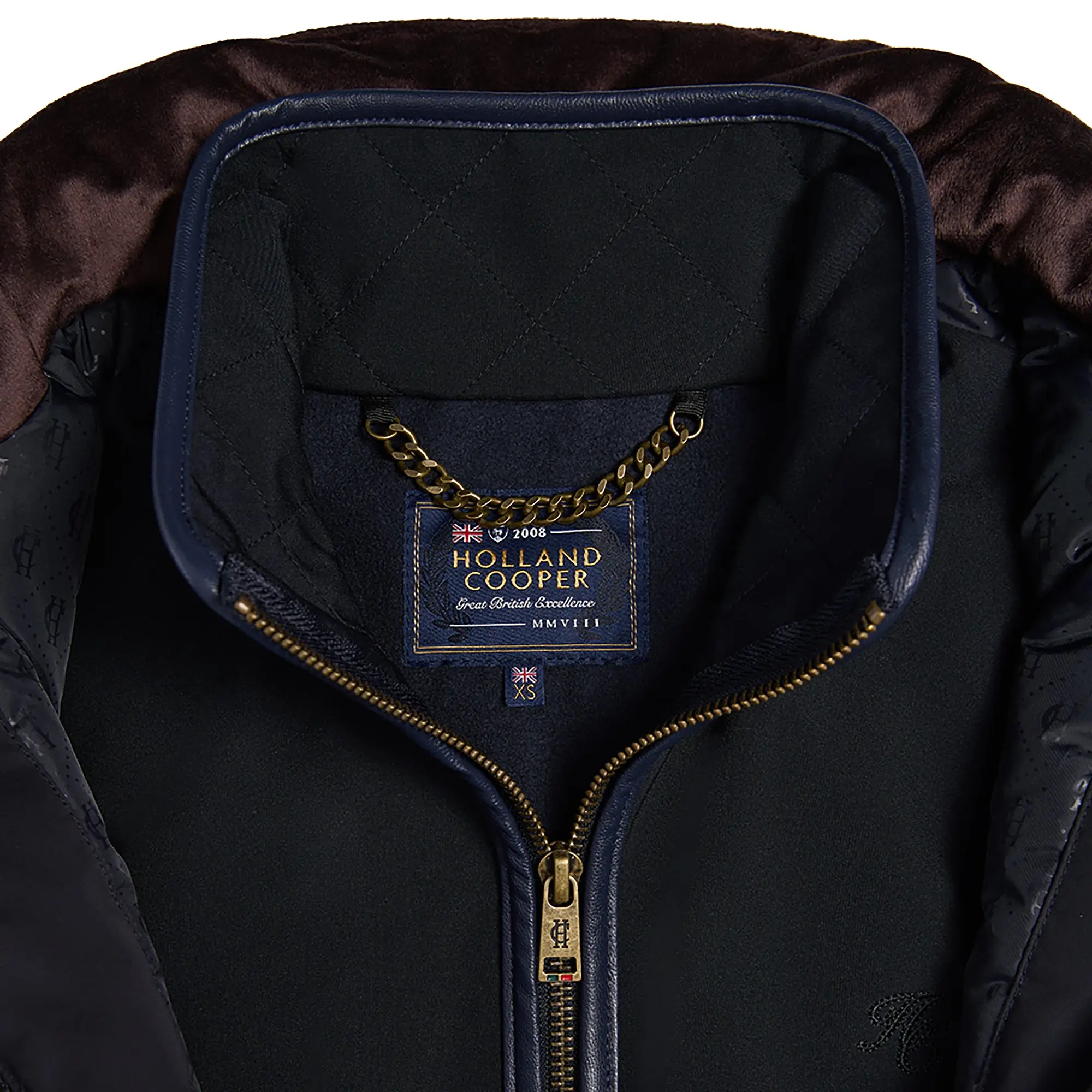 Product image 11 of 14 of Holland Cooper Women's Stamford Country Coat - Ink Navy