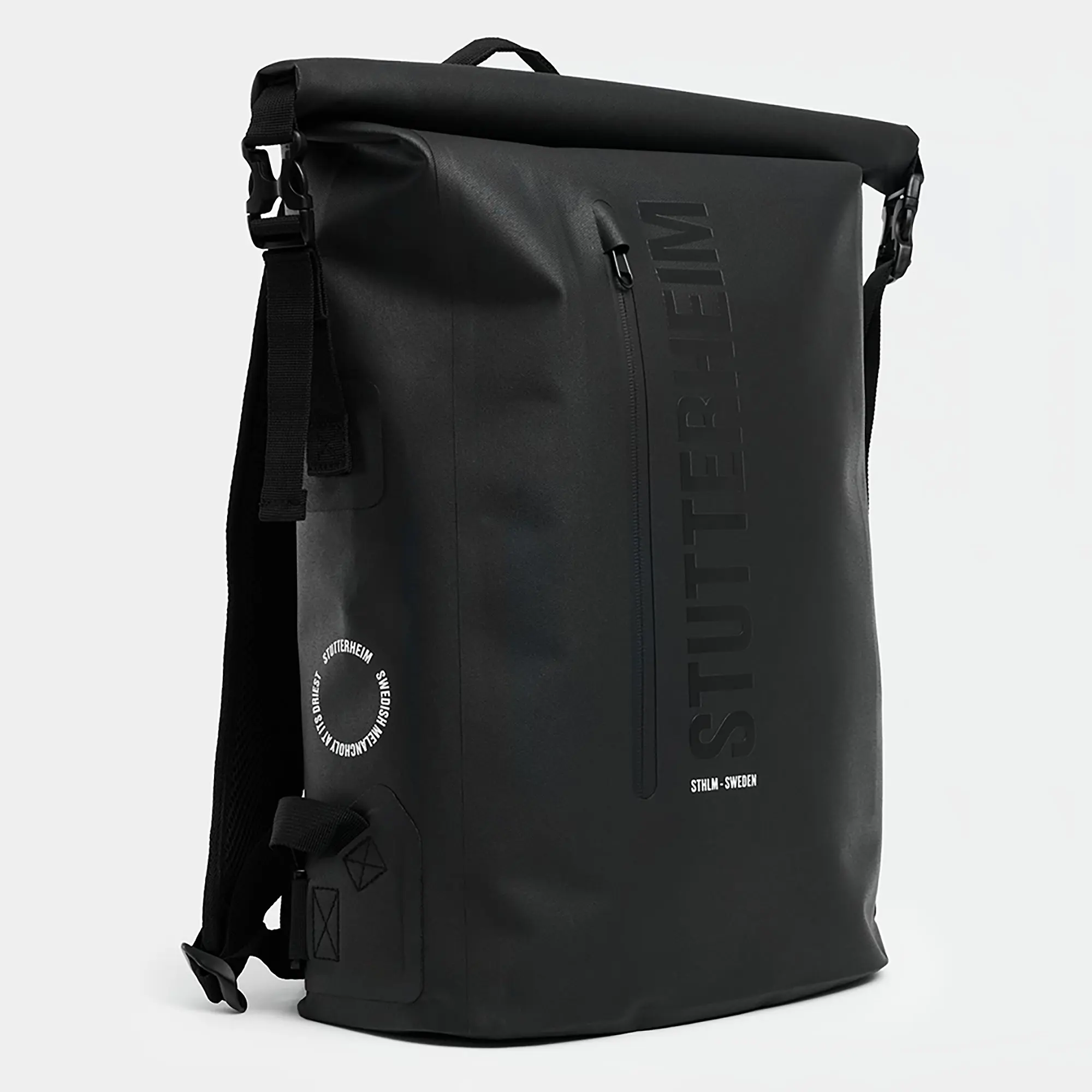 Product image 4 of 6 of Stutterheim Rain Rolltop 25L Backpack - Black