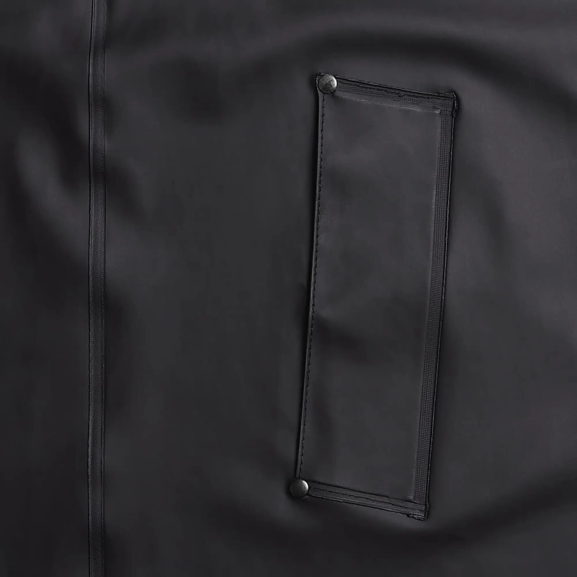 Product image 11 of 11 of Stutterheim Women's Mosebacke Lightweight Raincoat - Black