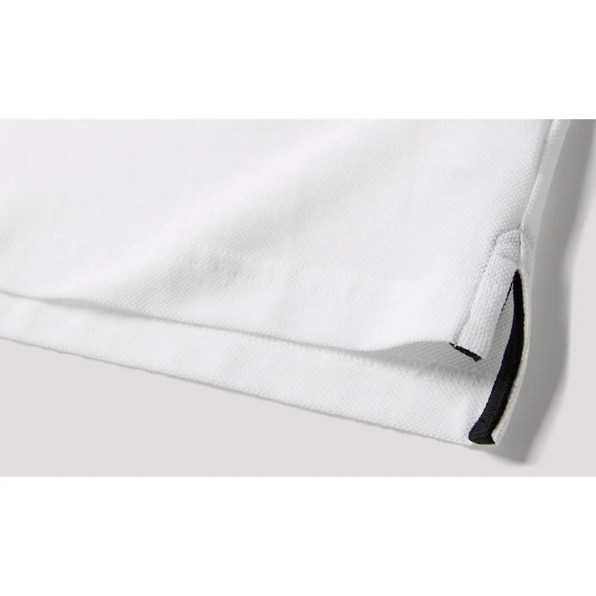 Product image 3 of 3 of Belstaff Men's Cotton Pique Tipped Polo Shirt - White