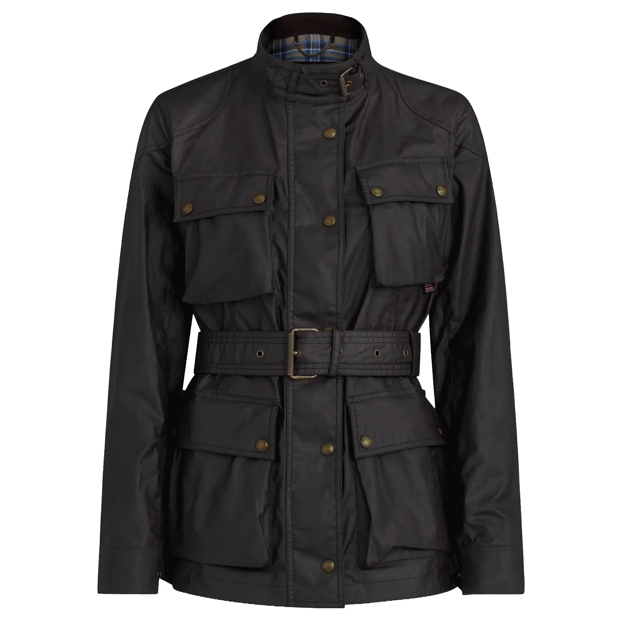 Product image 1 of 3 of Belstaff Women's Waxed Cotton Trialmaster Icon Jacket - Black