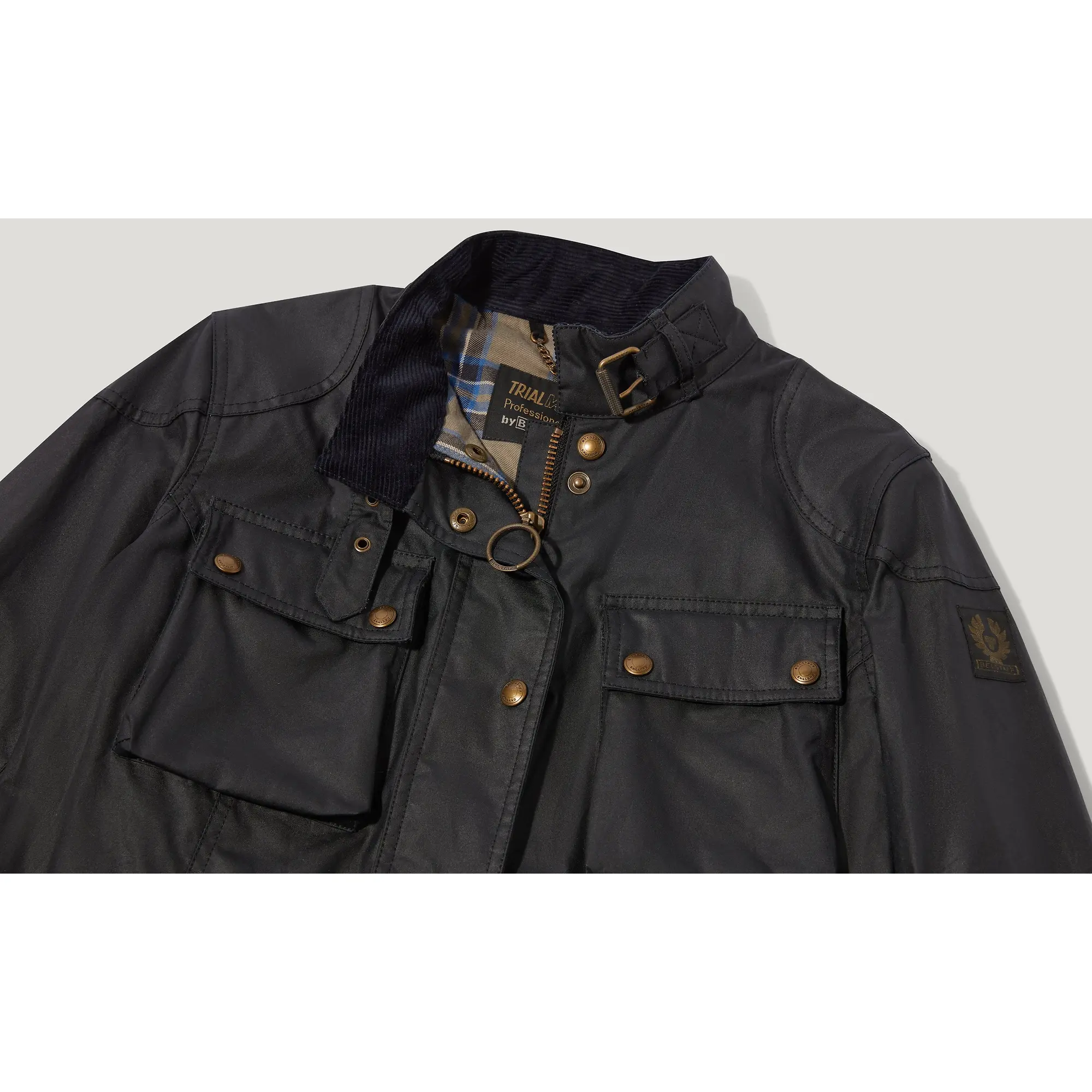 Product image 2 of 3 of Belstaff Women's Waxed Cotton Trialmaster Icon Jacket - Black