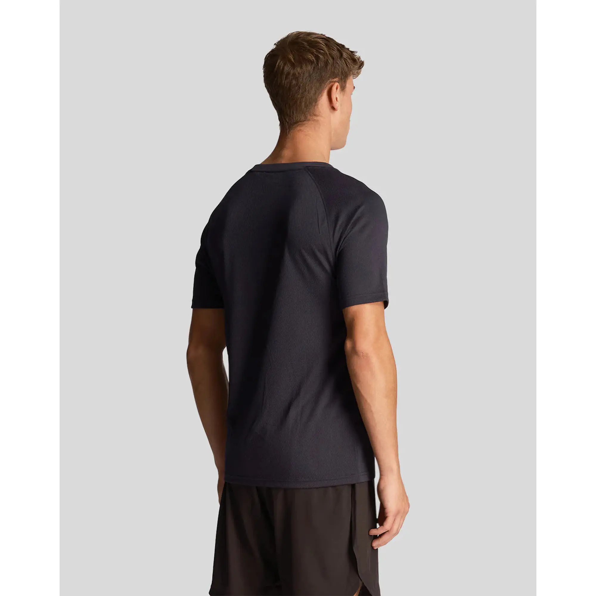 Product image 4 of 5 of Lyle & Scott Men's Core Raglan T-Shirt - Dark Navy