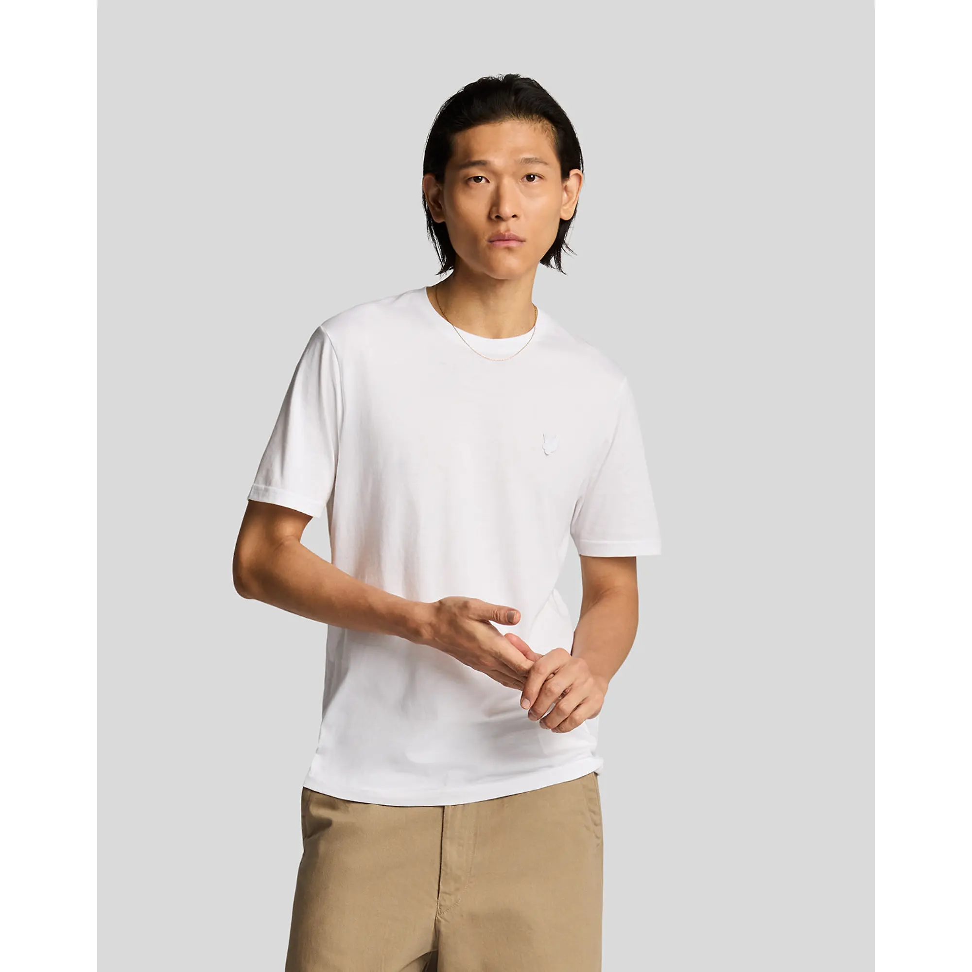 Product image 2 of 5 of Lyle & Scott Men's Superfine T-Shirt - White