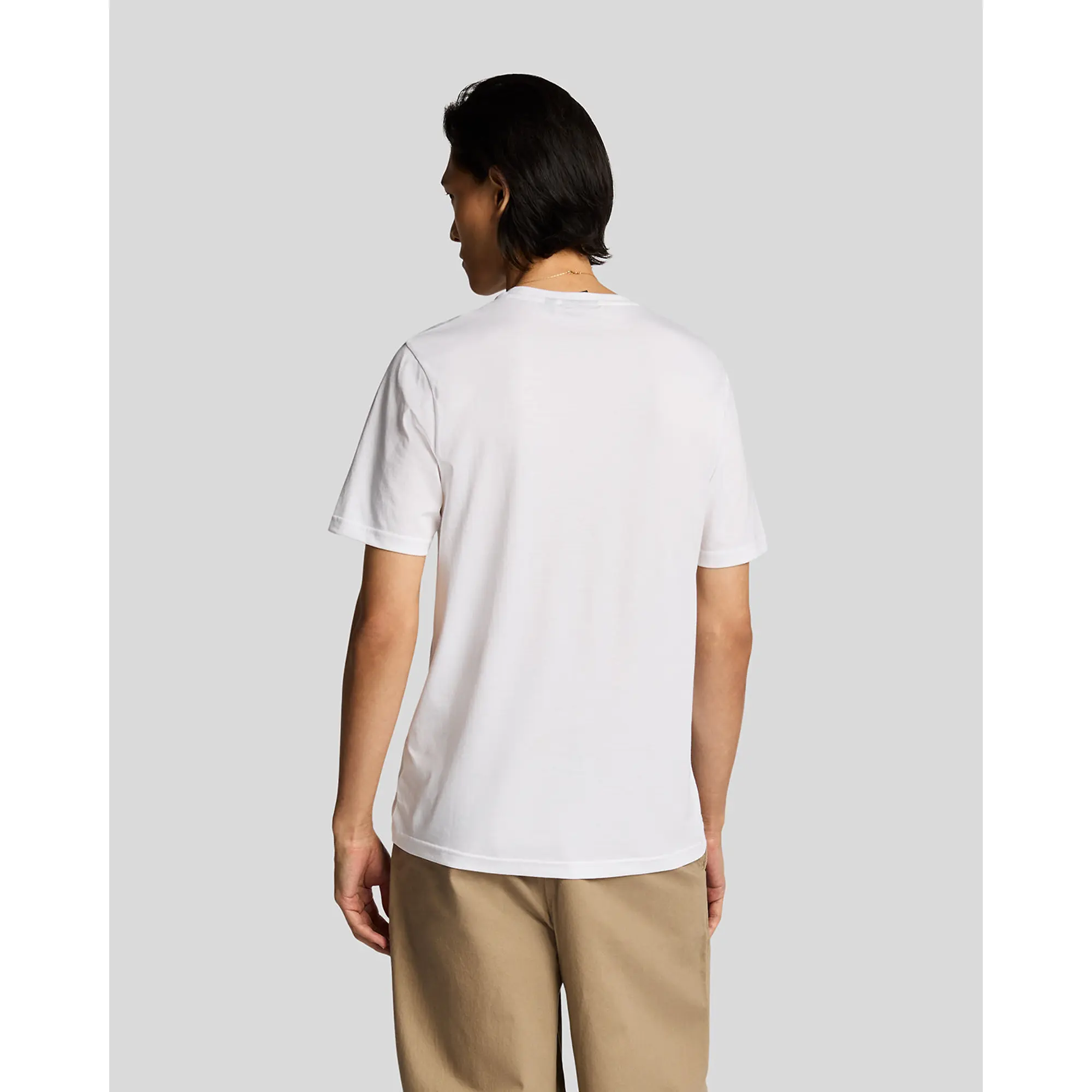 Product image 4 of 5 of Lyle & Scott Men's Superfine T-Shirt - White