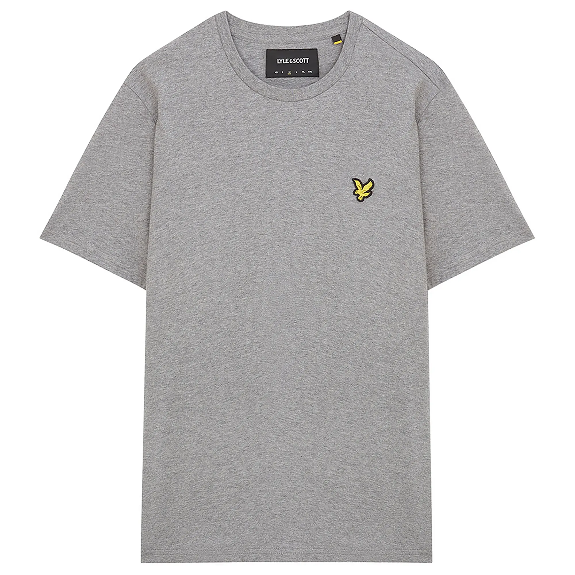 Product image 1 of 5 of Lyle & Scott Men's Plain T-Shirt - Mid Grey Marl