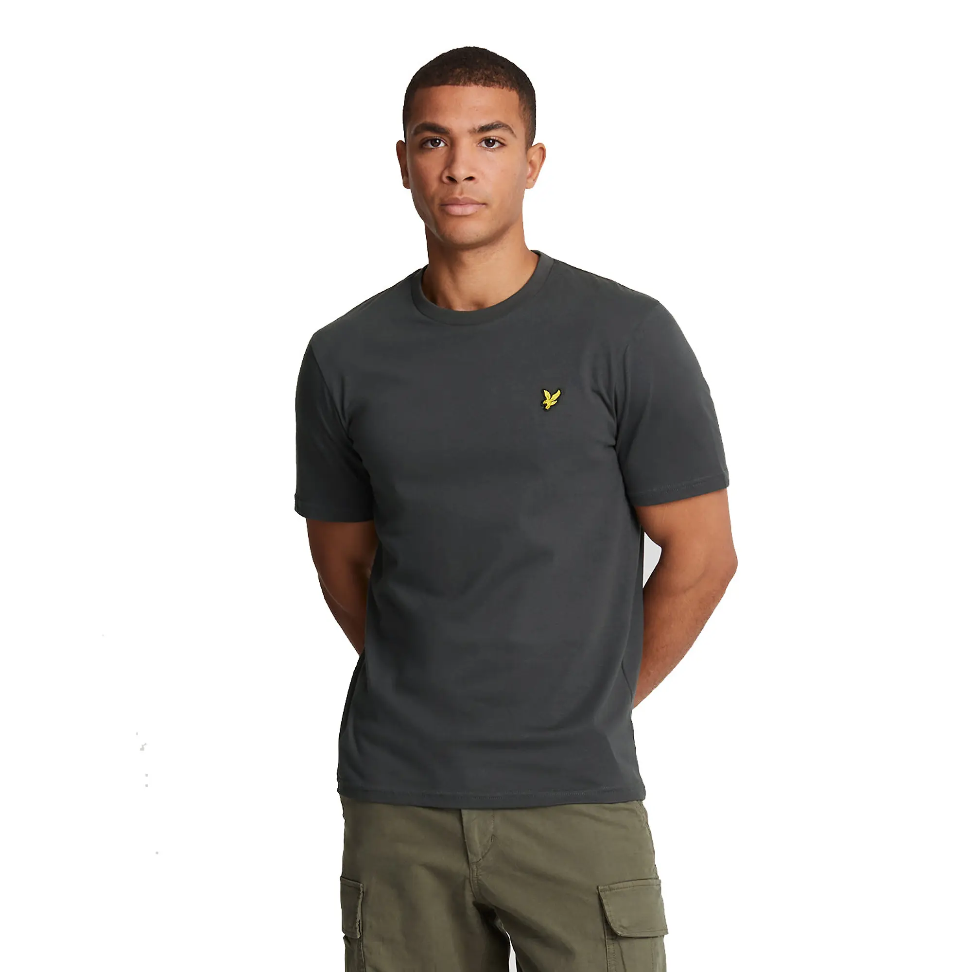 Product image 1 of 5 of Lyle & Scott Men's Plain T-Shirt - Gunmetal
