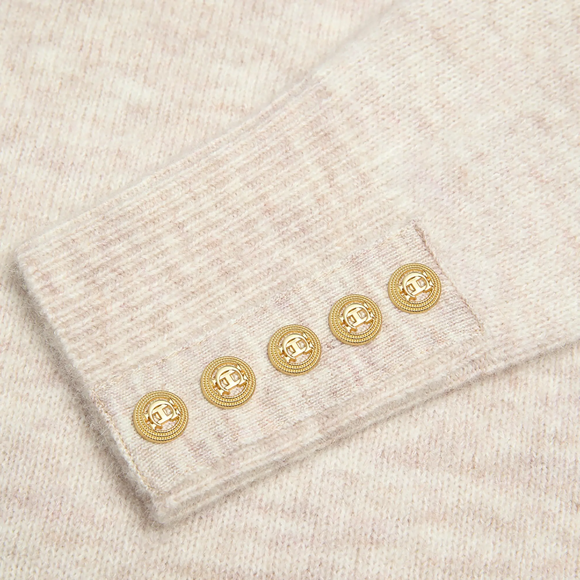 Product image 9 of 9 of Holland Cooper Women's Tori Crew Neck Knit - Barley